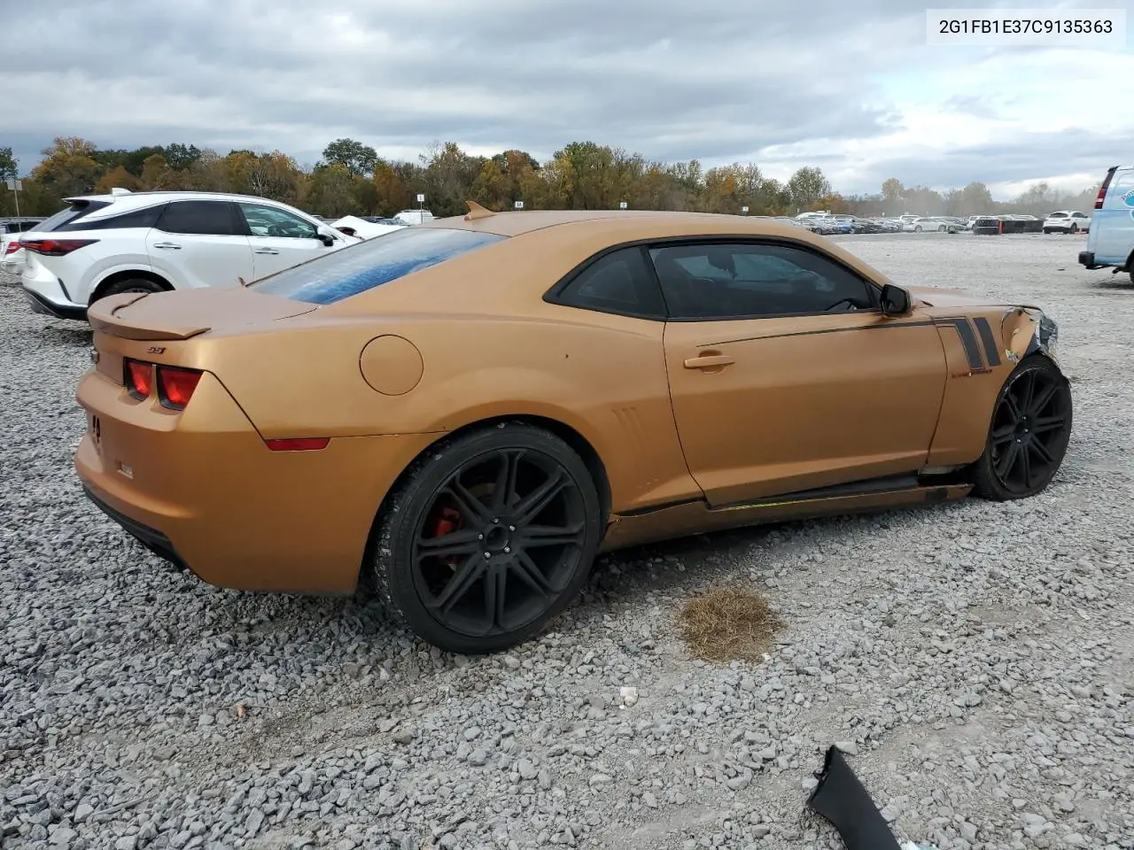 2G1FB1E37C9135363 2012 Chevrolet Camaro Lt