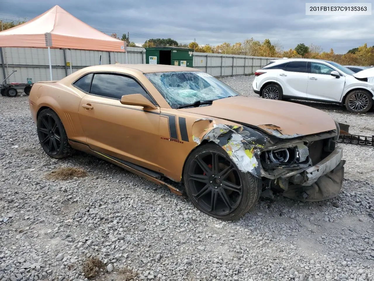 2G1FB1E37C9135363 2012 Chevrolet Camaro Lt