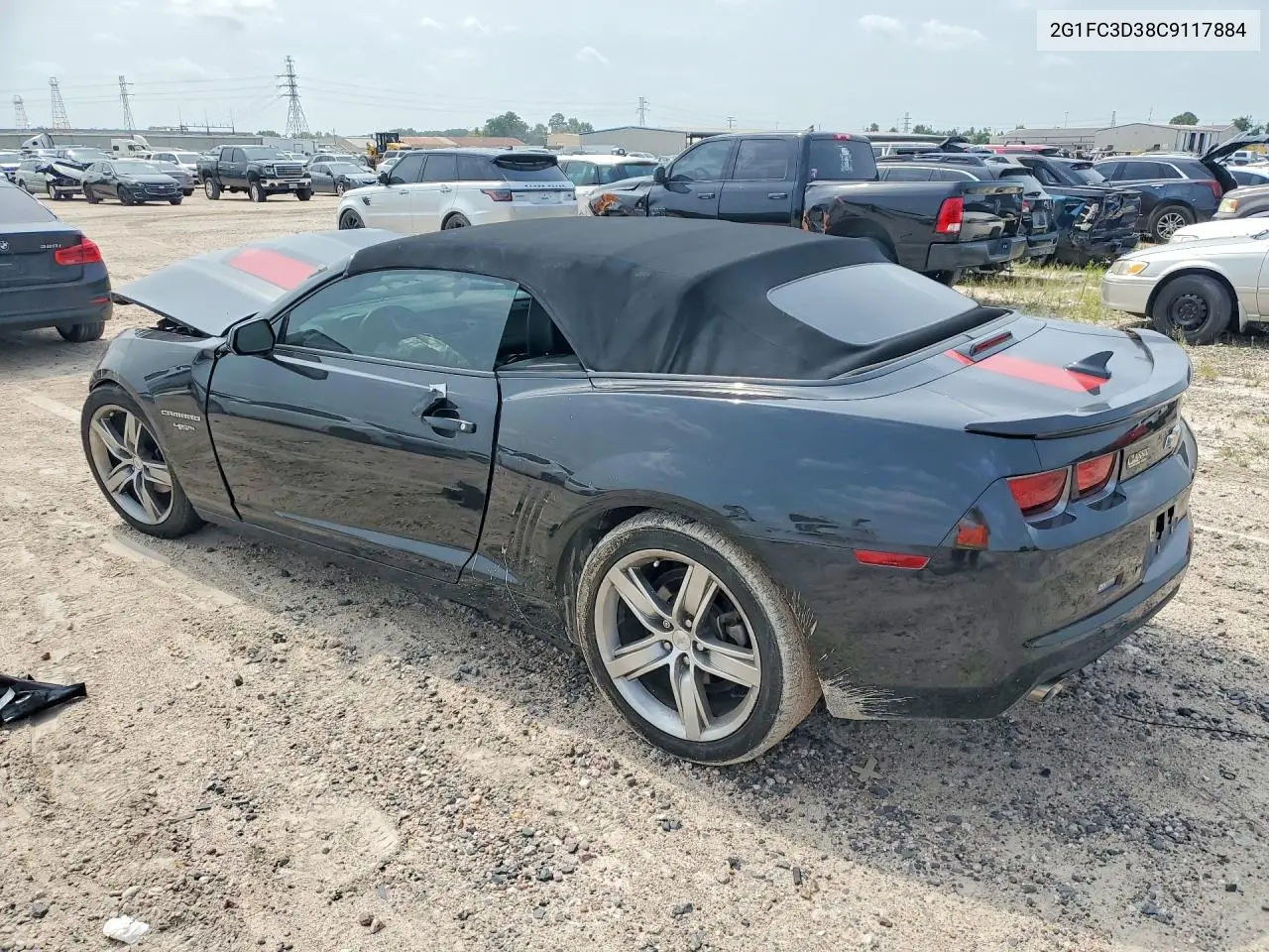 2012 Chevrolet Camaro Lt VIN: 2G1FC3D38C9117884 Lot: 58326866
