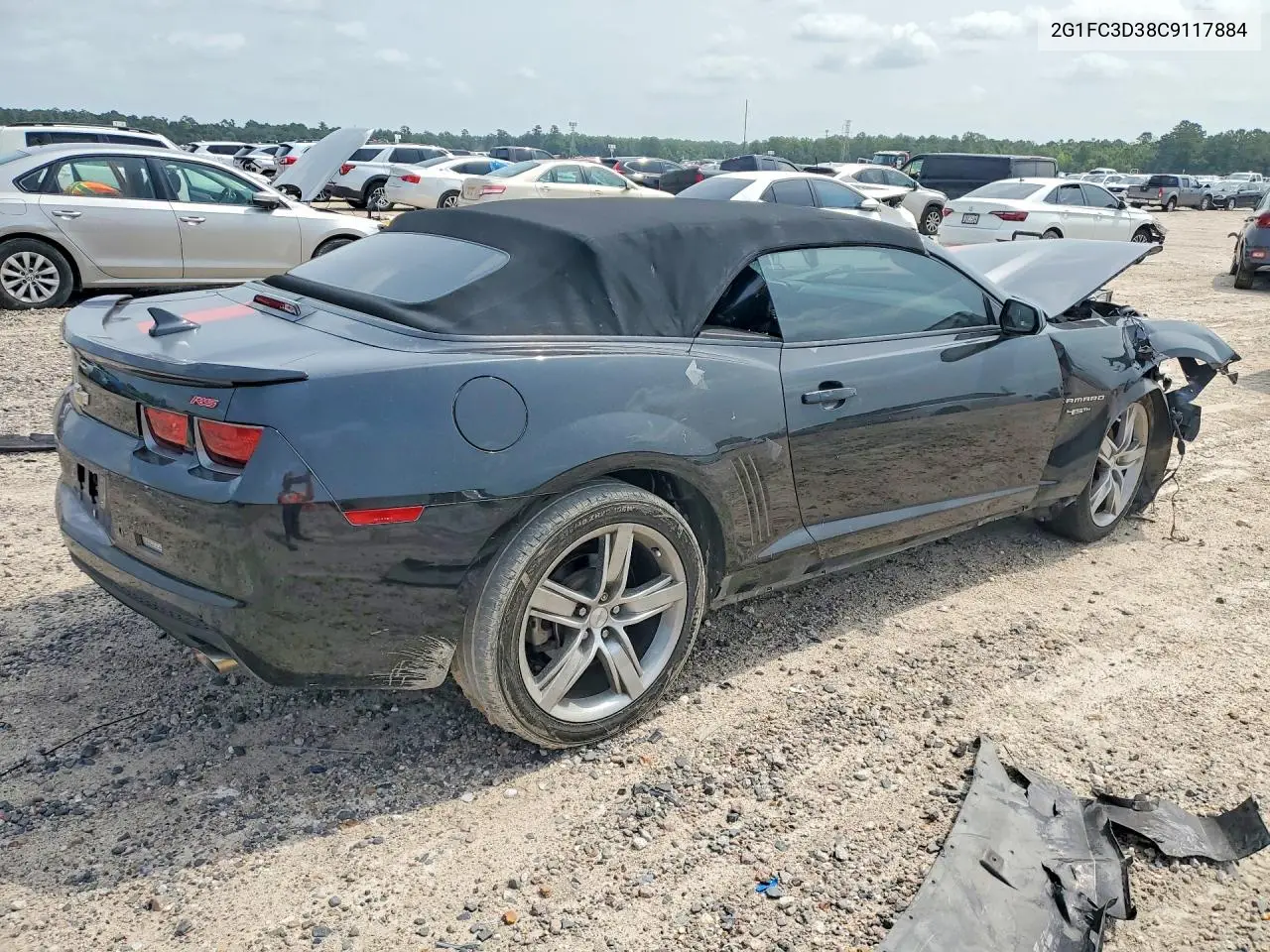 2012 Chevrolet Camaro Lt VIN: 2G1FC3D38C9117884 Lot: 58326866