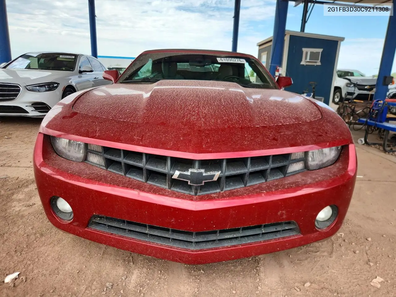 2012 Chevrolet Camaro Lt VIN: 2G1FB3D30C9211308 Lot: 61090276