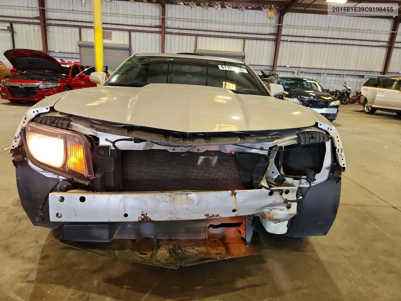 2012 Chevrolet Camaro Ls VIN: 2G1FE1E39C9198455 Lot: 61101906