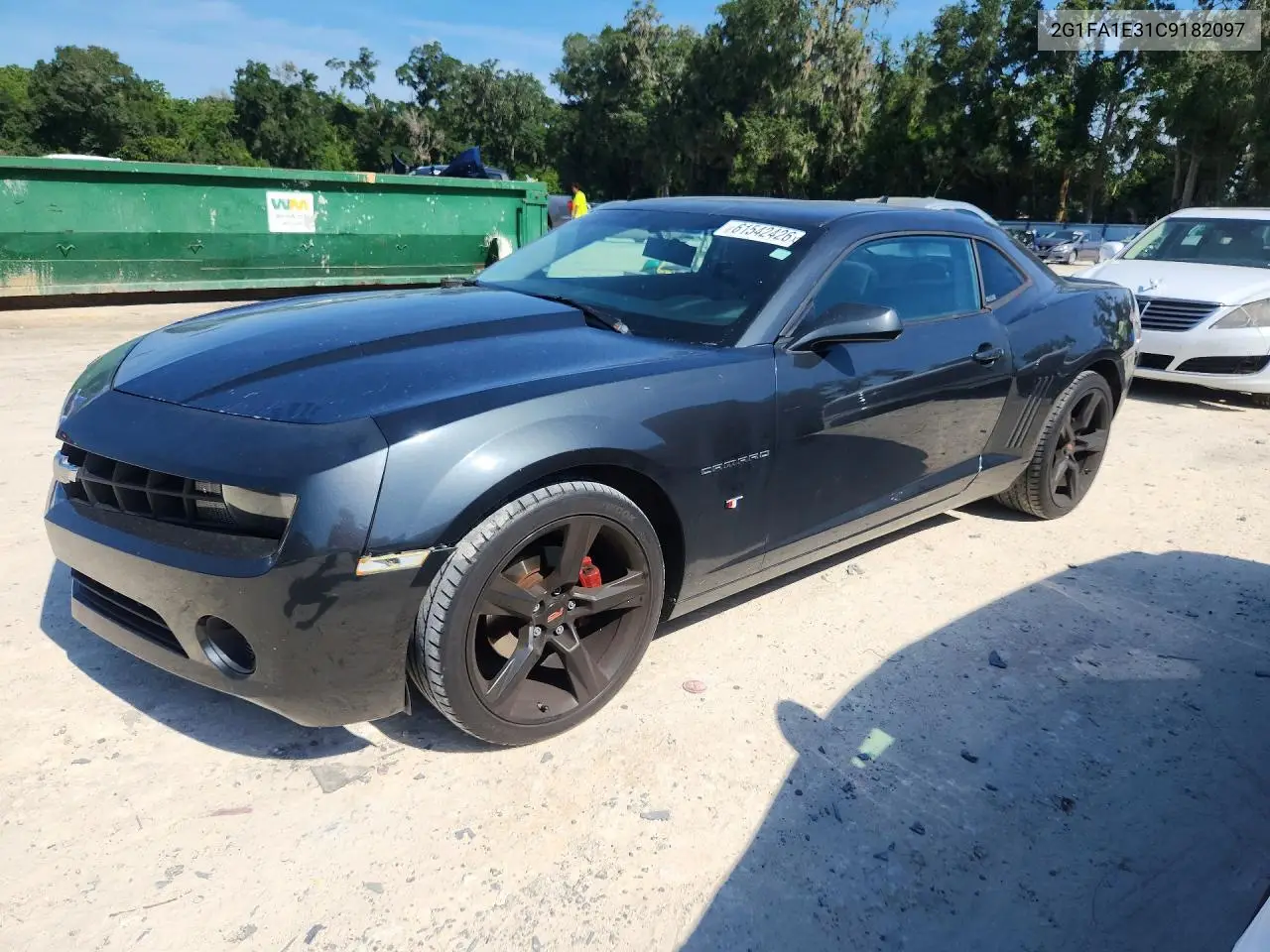 2012 Chevrolet Camaro Ls VIN: 2G1FA1E31C9182097 Lot: 61542426