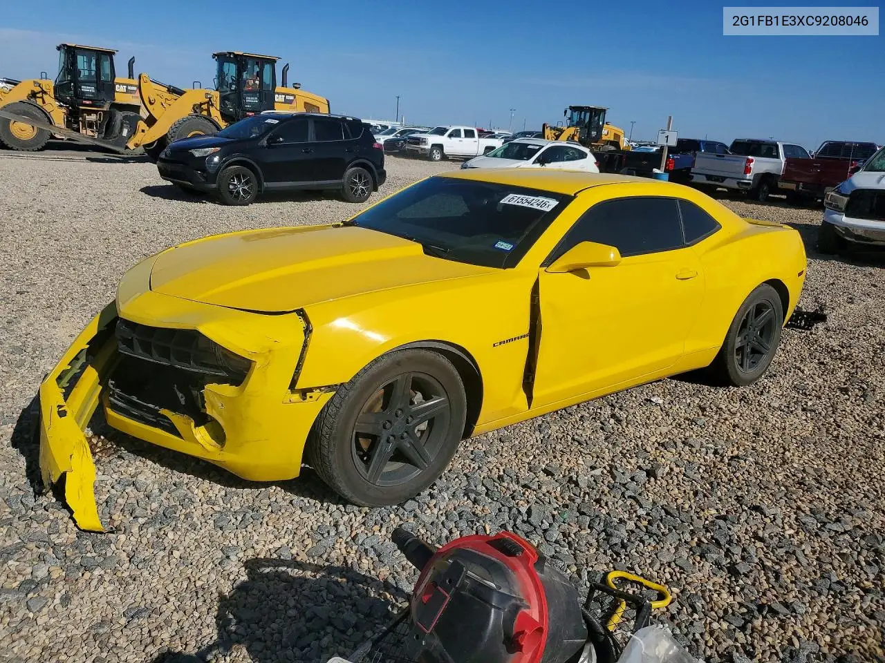 2012 Chevrolet Camaro Lt VIN: 2G1FB1E3XC9208046 Lot: 61554246
