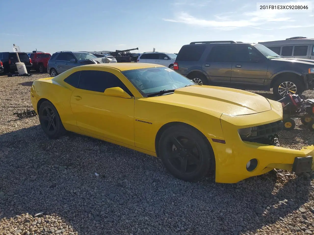 2012 Chevrolet Camaro Lt VIN: 2G1FB1E3XC9208046 Lot: 61554246