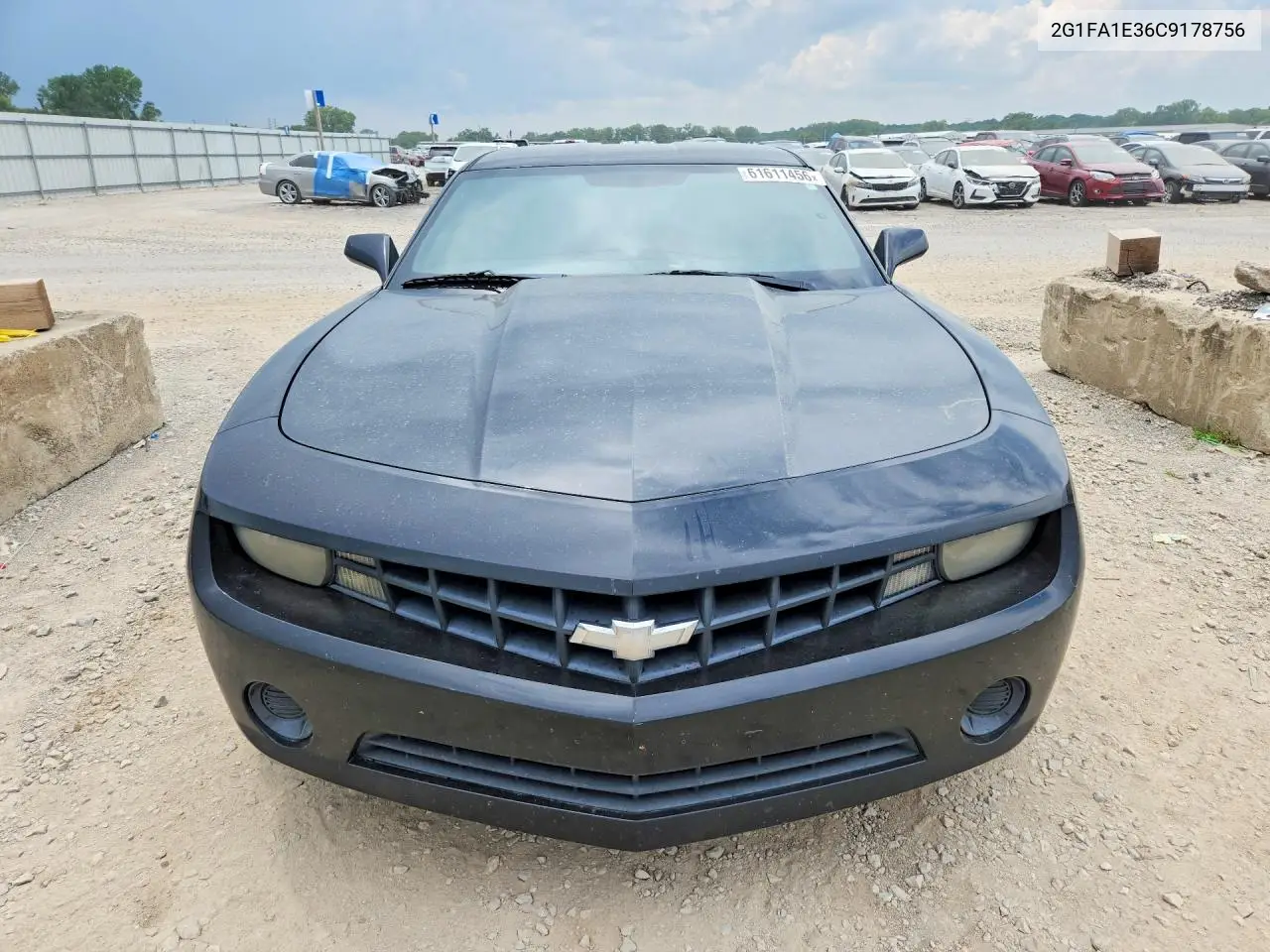 2012 Chevrolet Camaro Ls VIN: 2G1FA1E36C9178756 Lot: 61611456