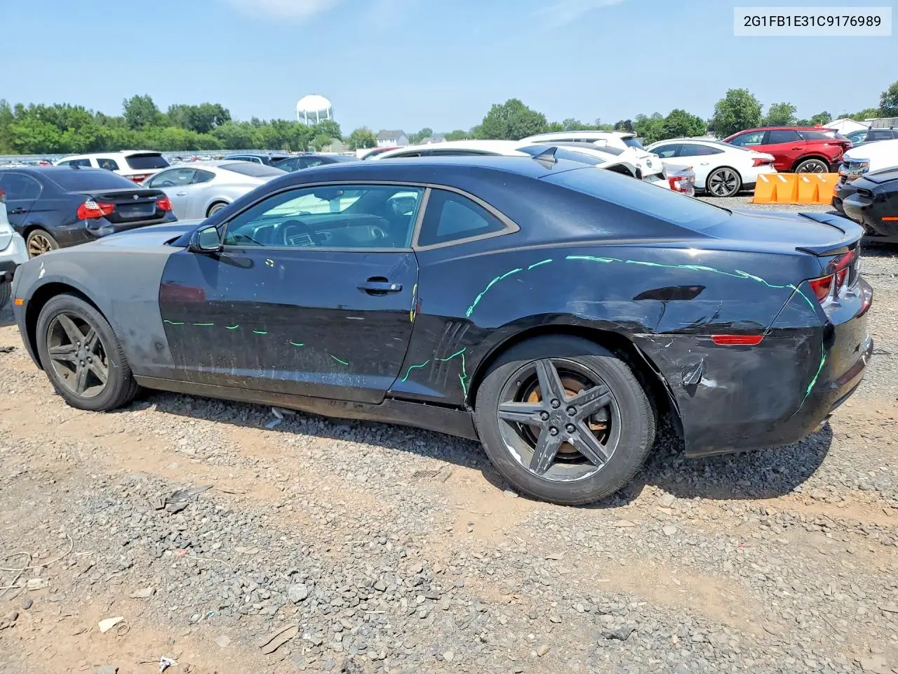 2012 Chevrolet Camaro Lt VIN: 2G1FB1E31C9176989 Lot: 61745876