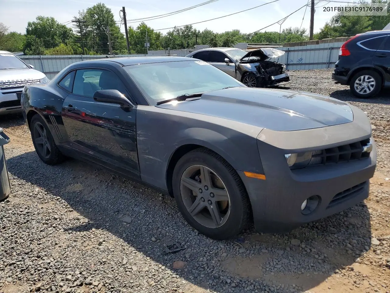 2012 Chevrolet Camaro Lt VIN: 2G1FB1E31C9176989 Lot: 61745876