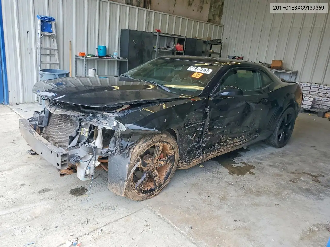 2012 Chevrolet Camaro Lt VIN: 2G1FC1E3XC9139369 Lot: 61917246