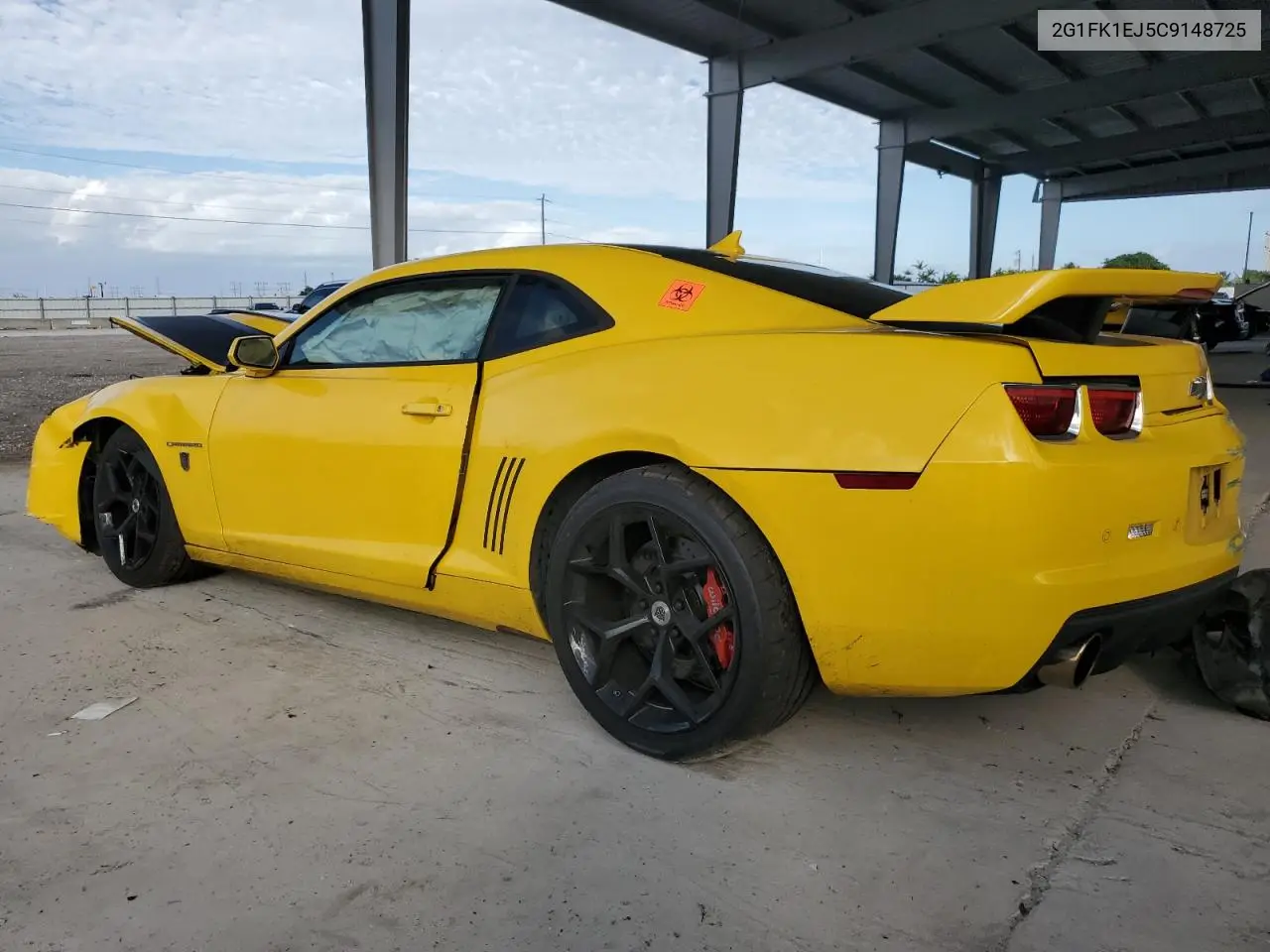 2G1FK1EJ5C9148725 2012 Chevrolet Camaro 2Ss
