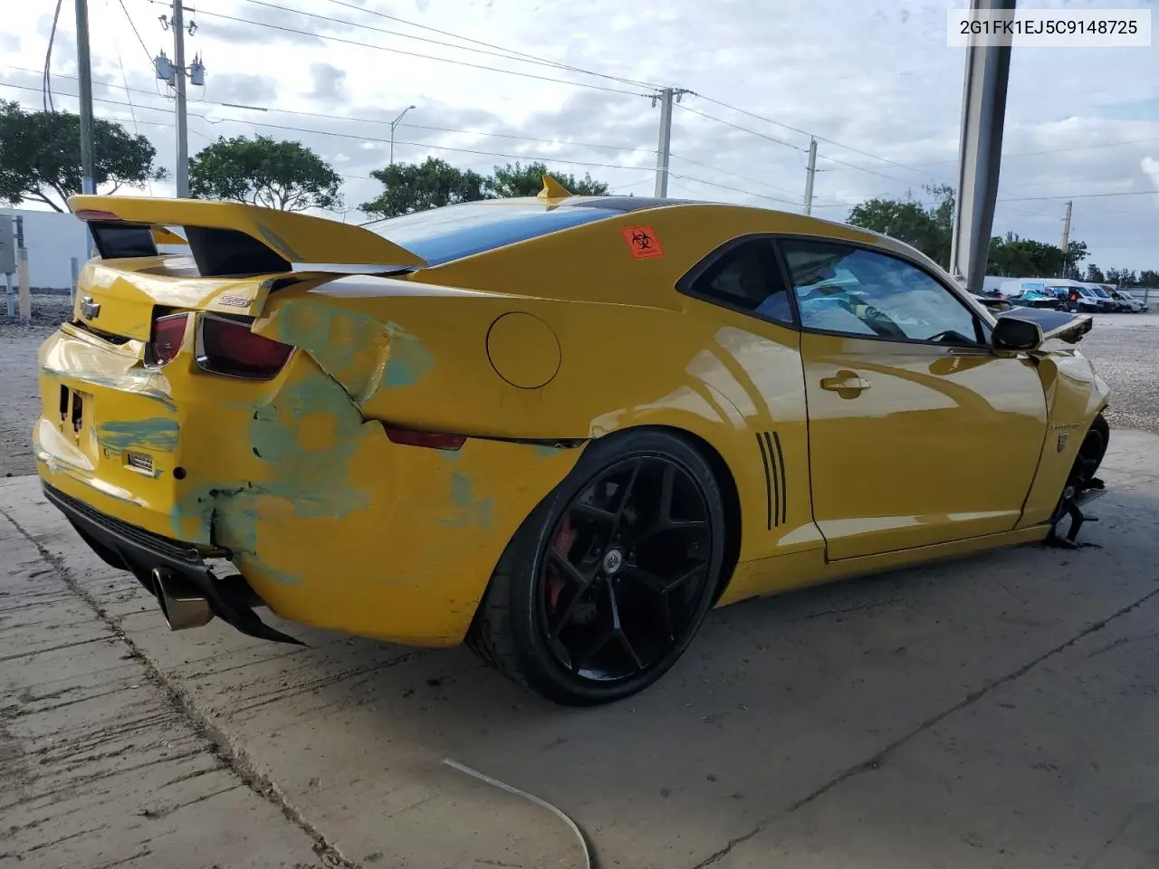 2G1FK1EJ5C9148725 2012 Chevrolet Camaro 2Ss