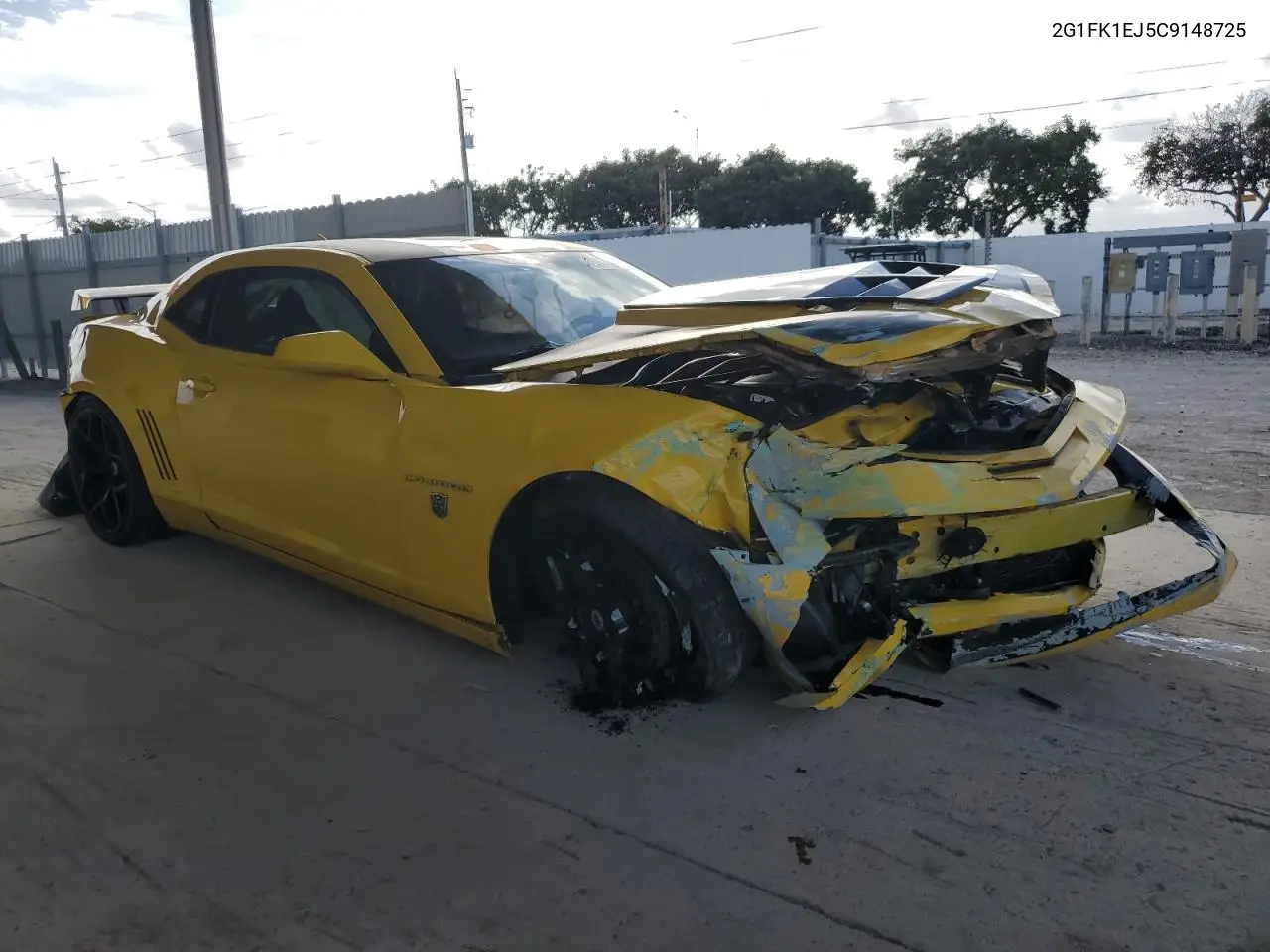2G1FK1EJ5C9148725 2012 Chevrolet Camaro 2Ss