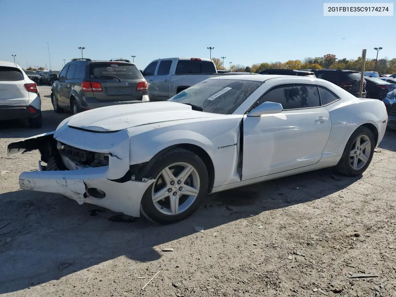 2G1FB1E35C9174274 2012 Chevrolet Camaro Lt