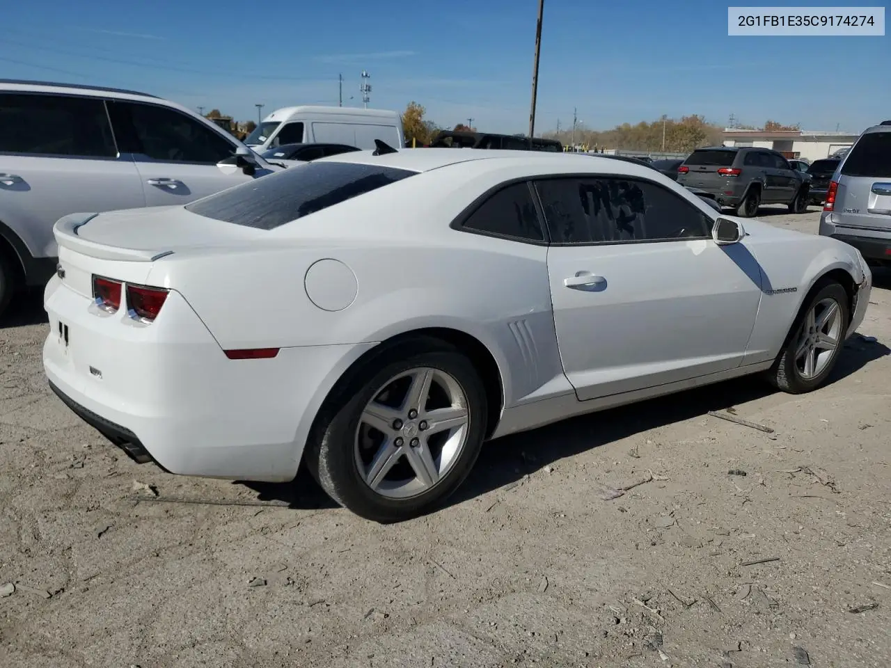2G1FB1E35C9174274 2012 Chevrolet Camaro Lt
