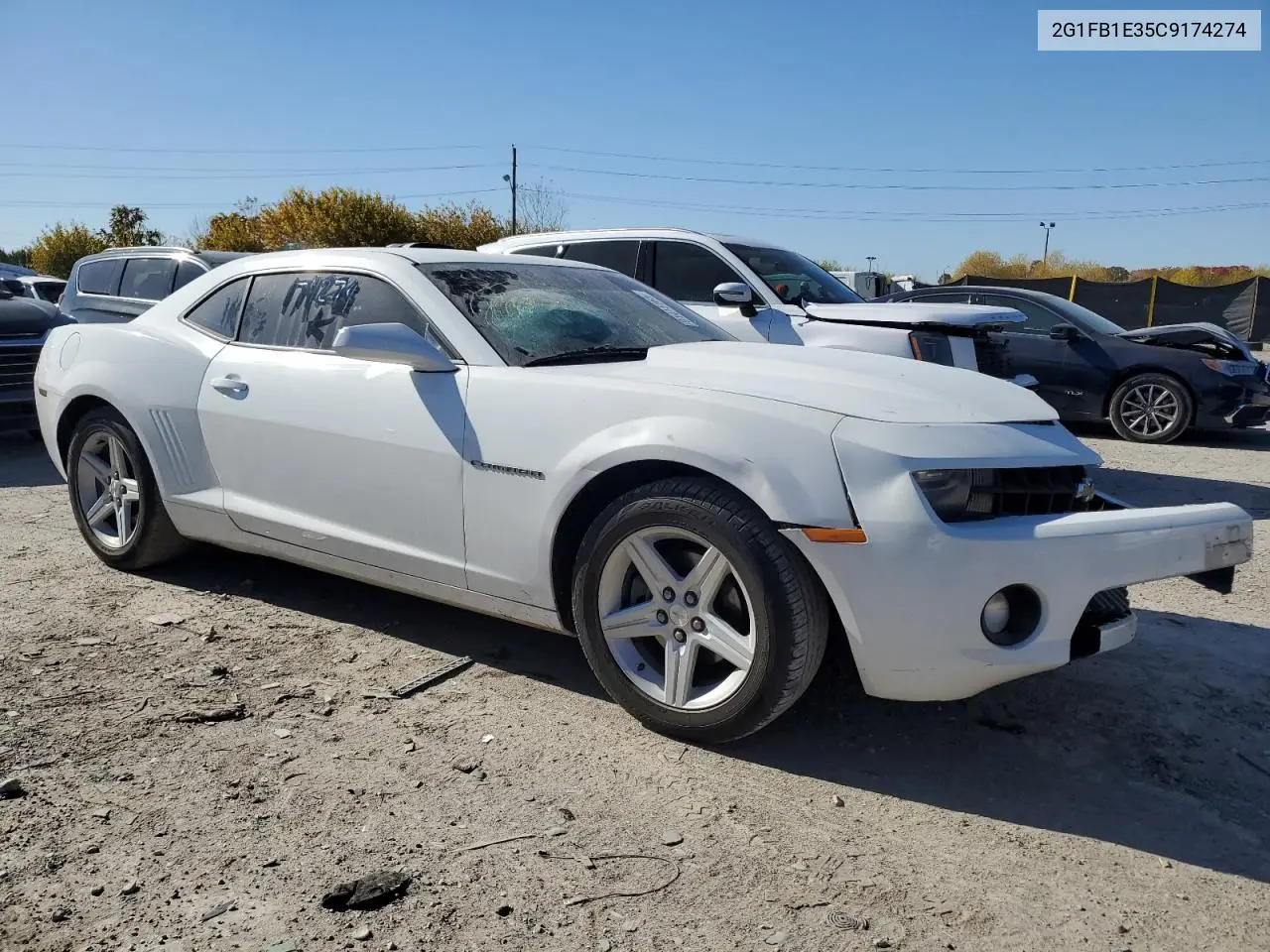 2G1FB1E35C9174274 2012 Chevrolet Camaro Lt