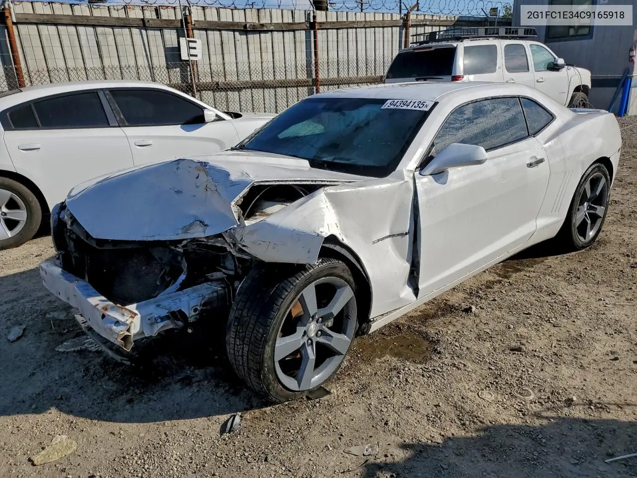 2G1FC1E34C9165918 2012 Chevrolet Camaro Lt