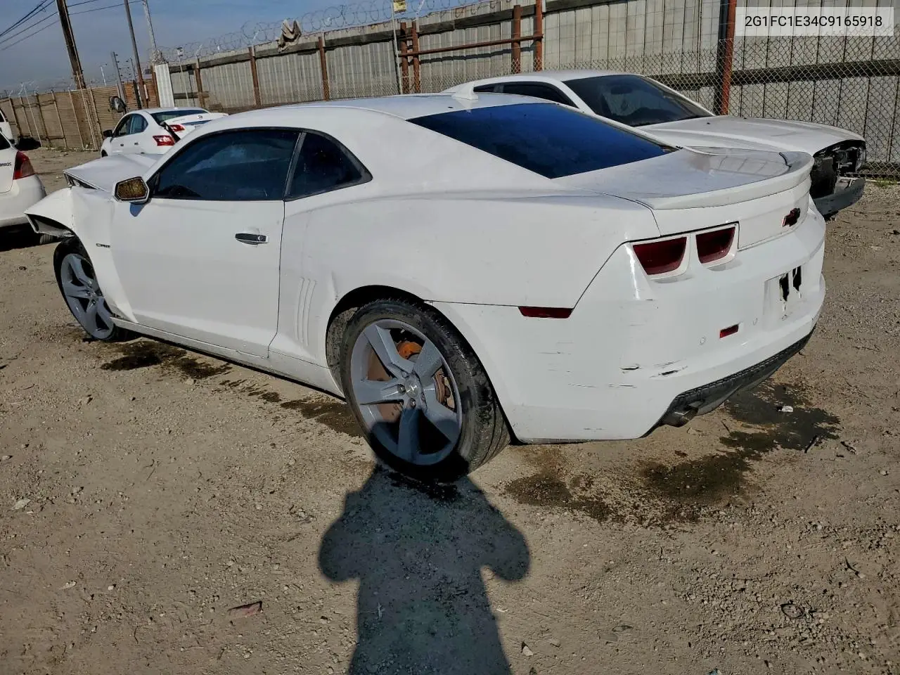 2G1FC1E34C9165918 2012 Chevrolet Camaro Lt