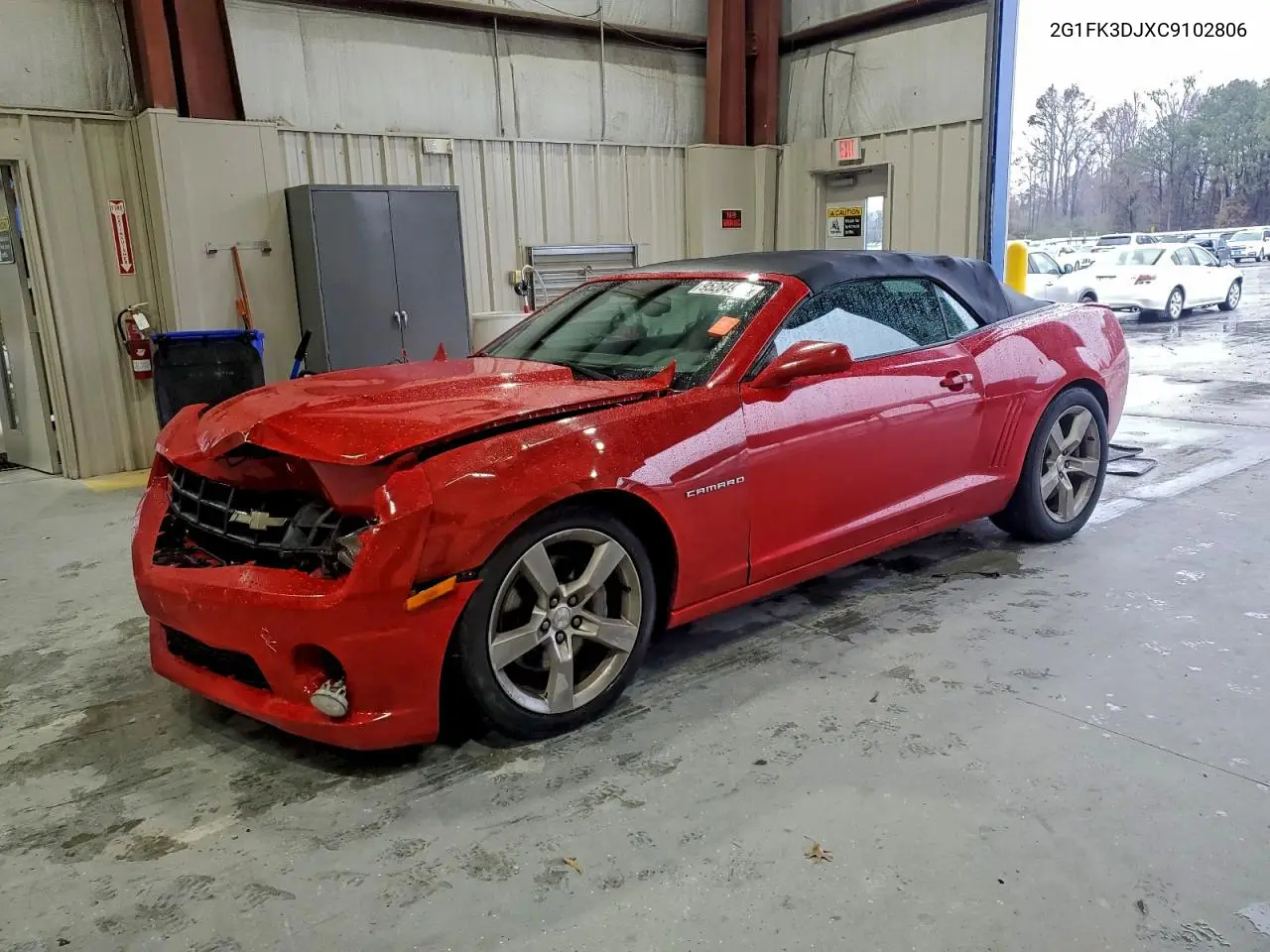 2G1FK3DJXC9102806 2012 Chevrolet Camaro 2Ss