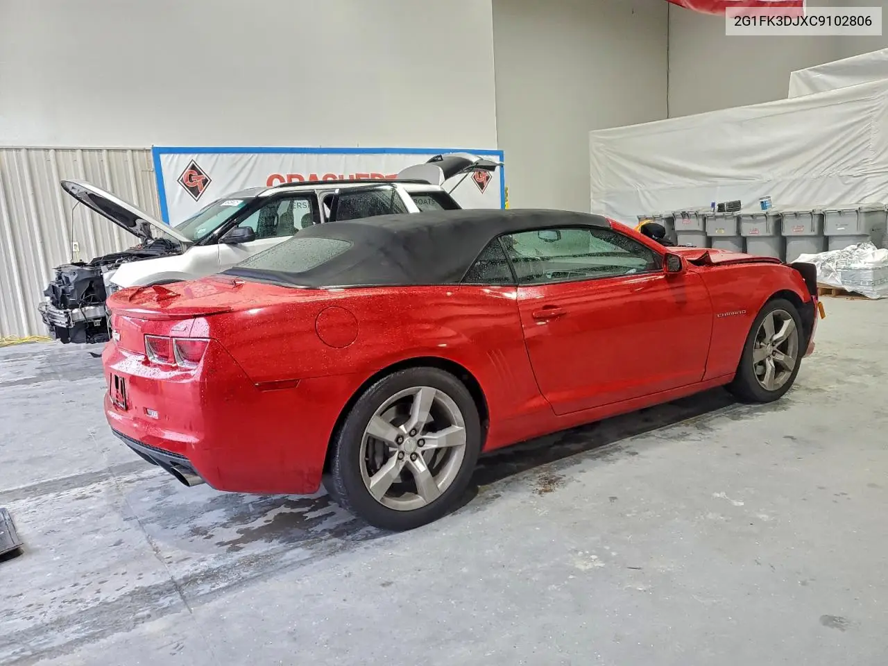 2G1FK3DJXC9102806 2012 Chevrolet Camaro 2Ss