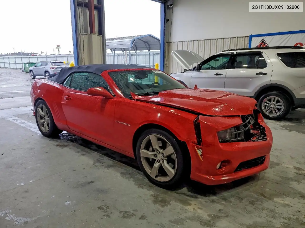 2G1FK3DJXC9102806 2012 Chevrolet Camaro 2Ss