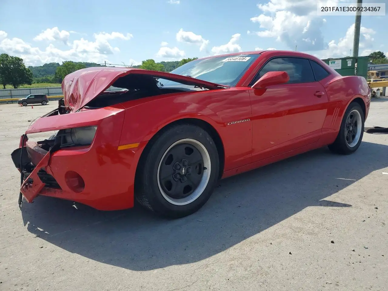2013 Chevrolet Camaro Ls VIN: 2G1FA1E30D9234367 Lot: 56646106