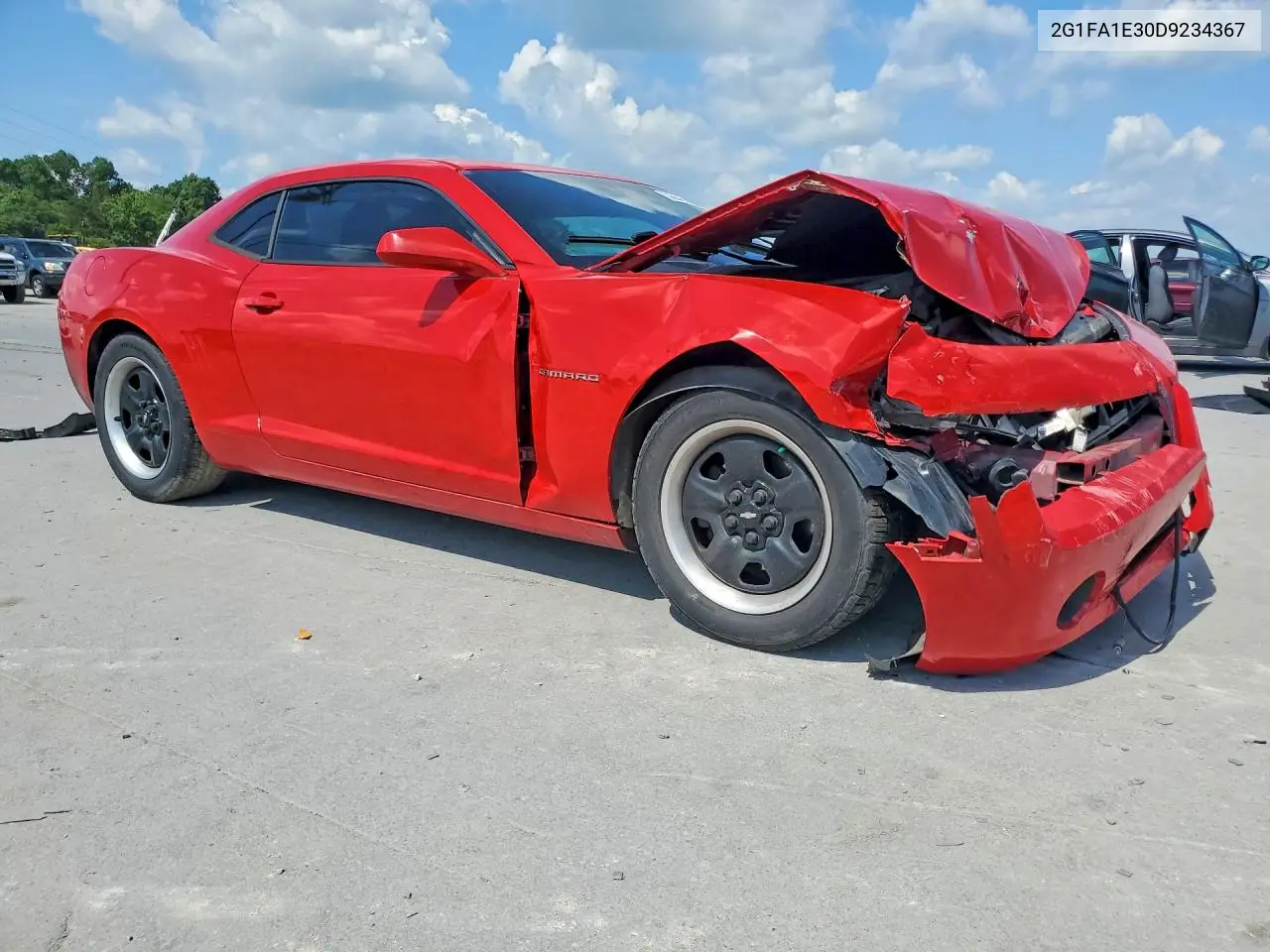 2013 Chevrolet Camaro Ls VIN: 2G1FA1E30D9234367 Lot: 56646106