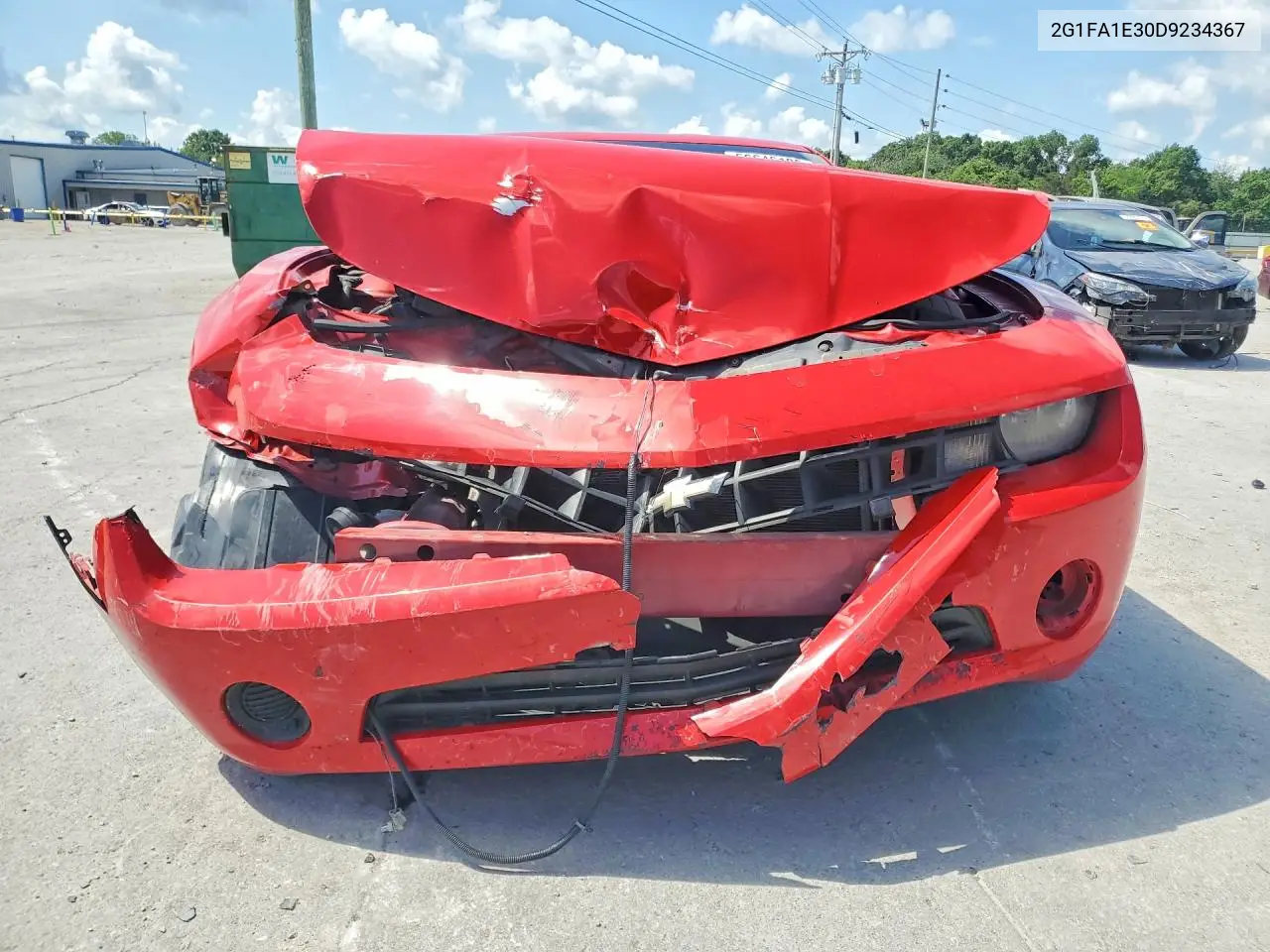 2013 Chevrolet Camaro Ls VIN: 2G1FA1E30D9234367 Lot: 56646106