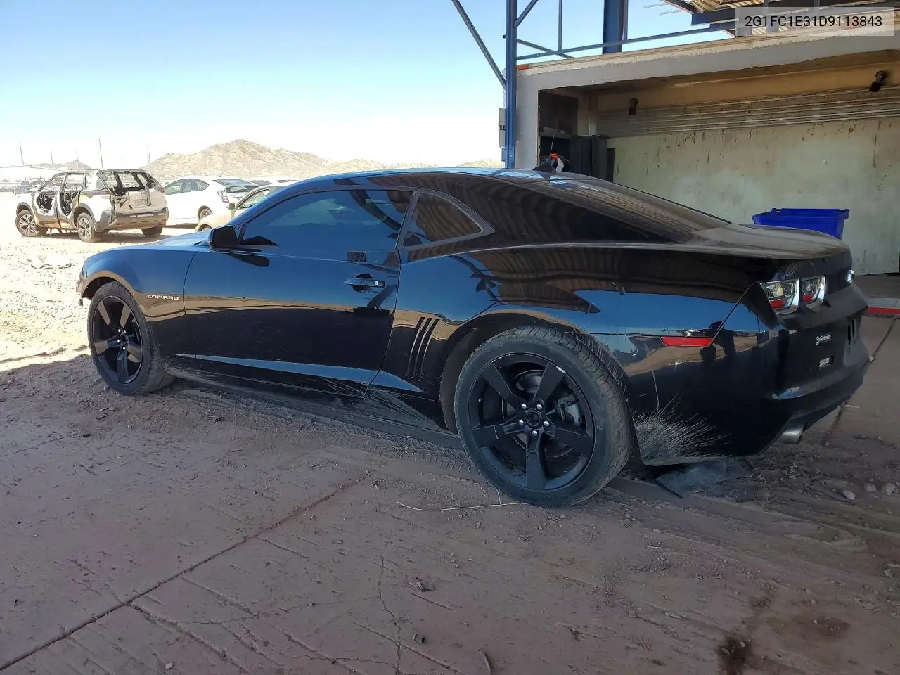 2013 Chevrolet Camaro Lt VIN: 2G1FC1E31D9113843 Lot: 56668676