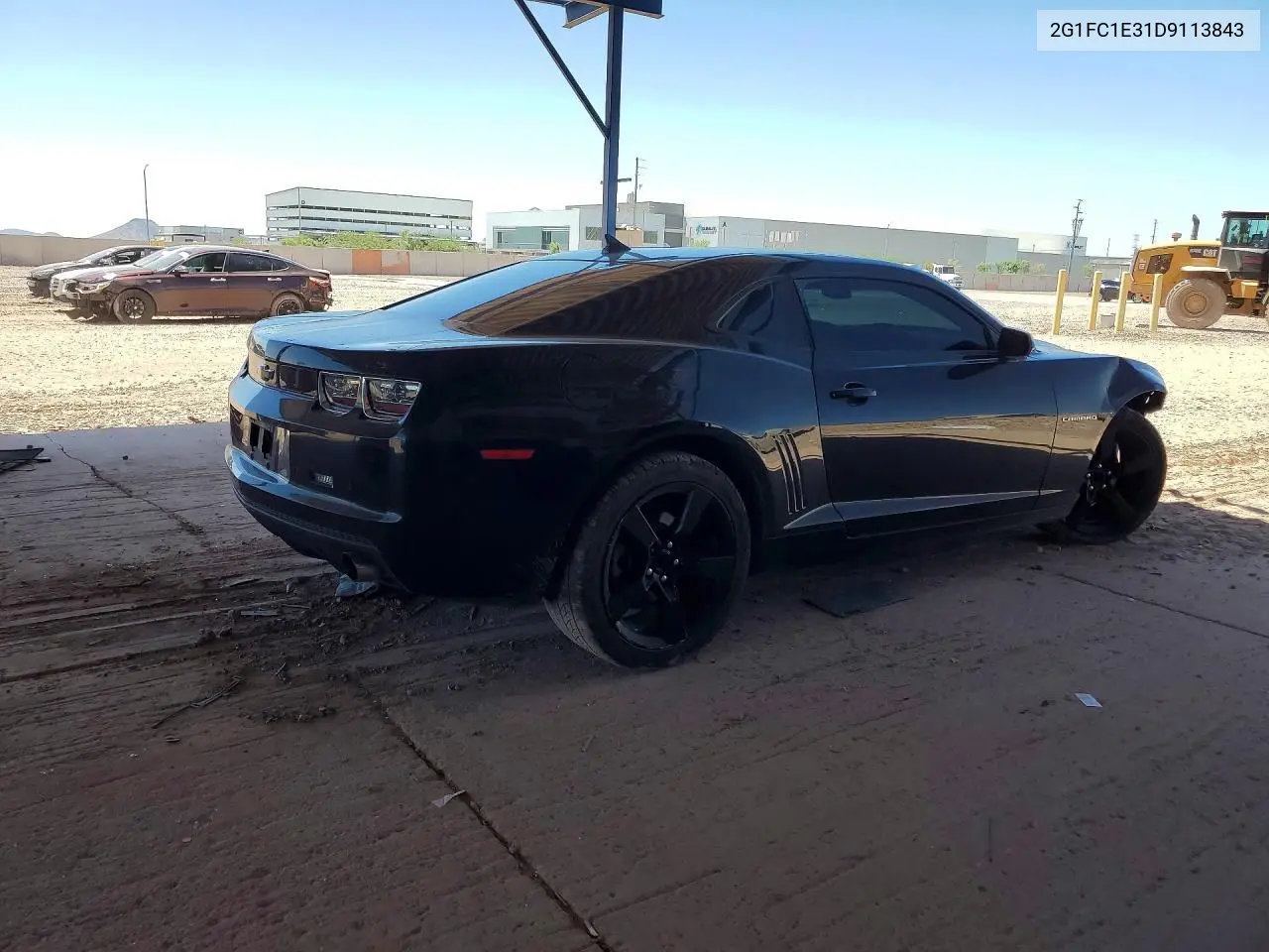 2013 Chevrolet Camaro Lt VIN: 2G1FC1E31D9113843 Lot: 56668676