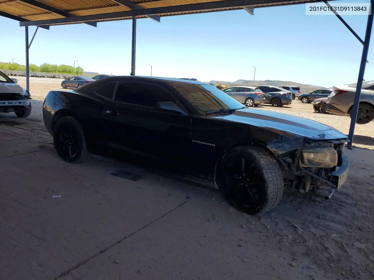 2013 Chevrolet Camaro Lt VIN: 2G1FC1E31D9113843 Lot: 56668676