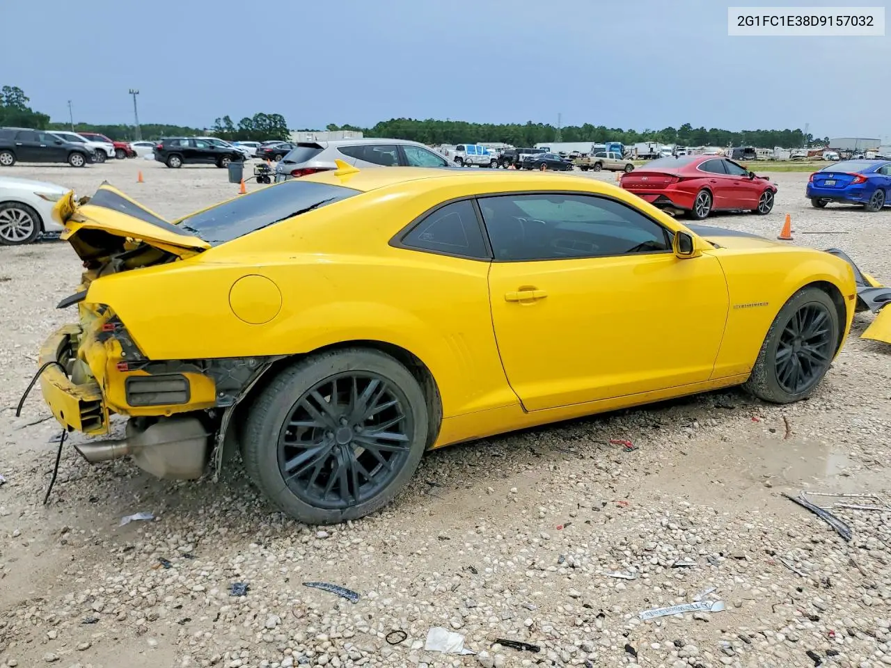 2013 Chevrolet Camaro Lt VIN: 2G1FC1E38D9157032 Lot: 60768756