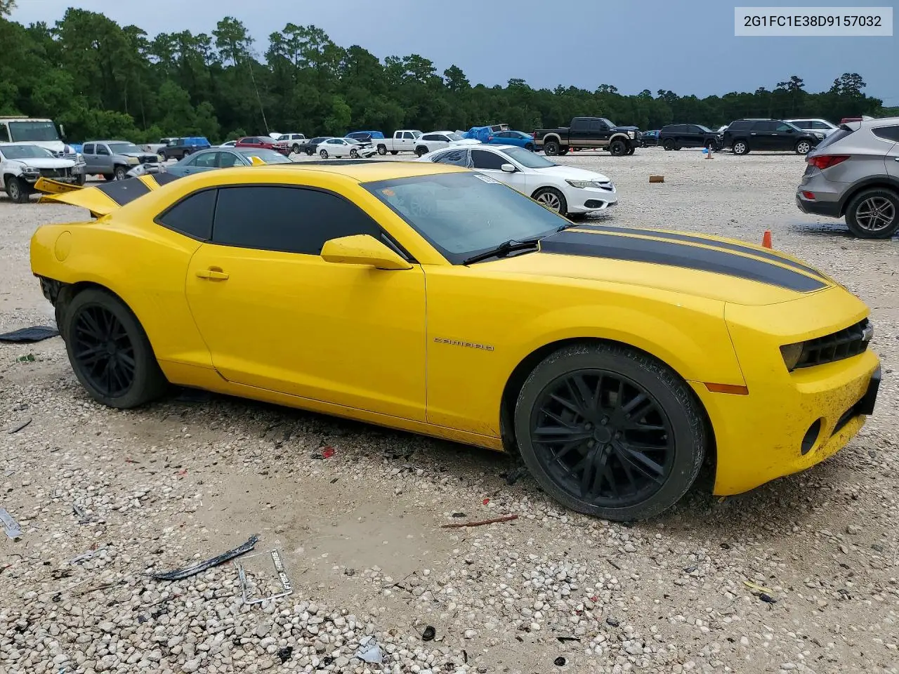 2013 Chevrolet Camaro Lt VIN: 2G1FC1E38D9157032 Lot: 60768756