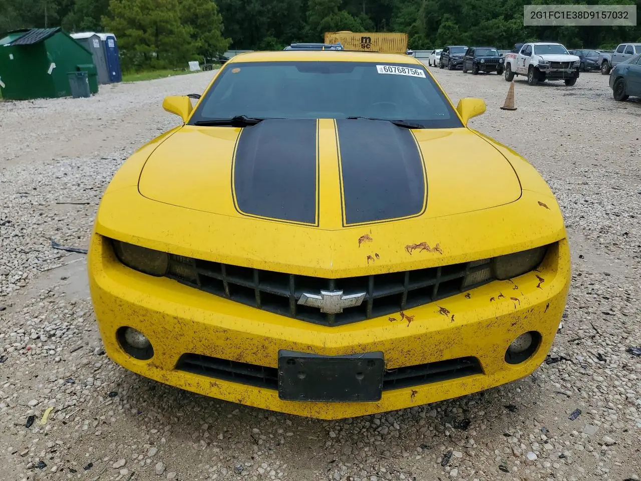2013 Chevrolet Camaro Lt VIN: 2G1FC1E38D9157032 Lot: 60768756