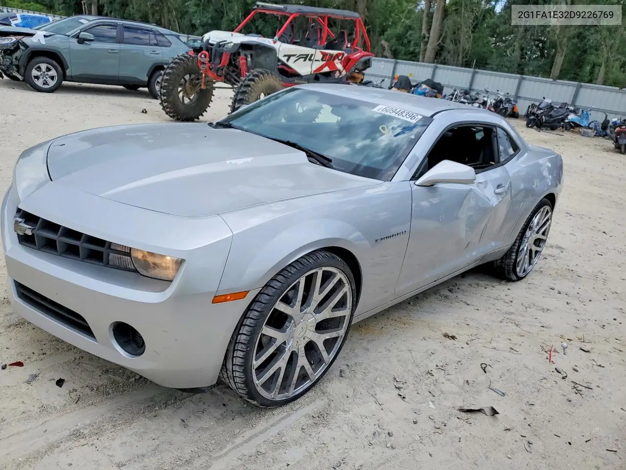 2013 Chevrolet Camaro Ls VIN: 2G1FA1E32D9226769 Lot: 60948396