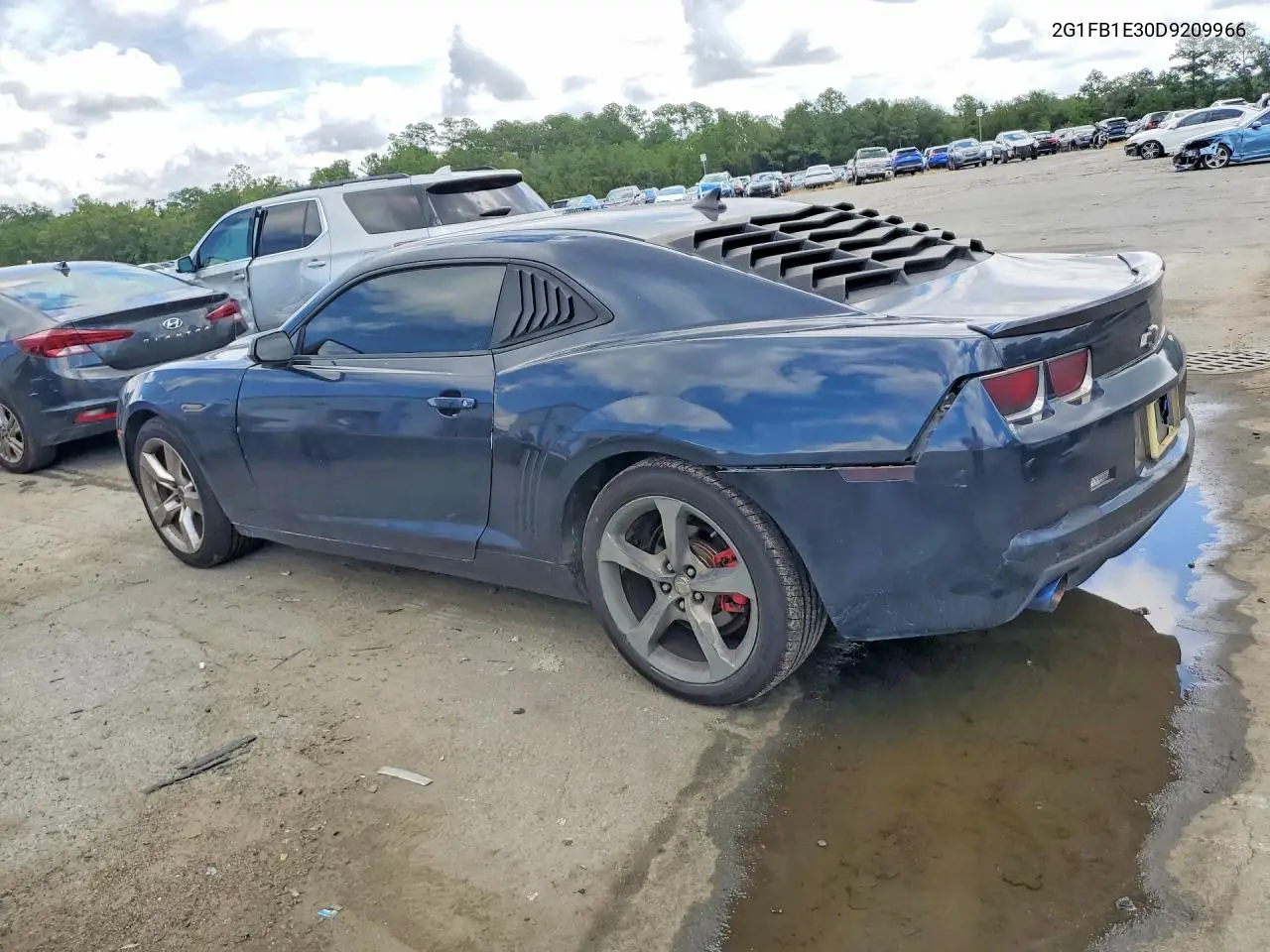 2013 Chevrolet Camaro Lt VIN: 2G1FB1E30D9209966 Lot: 61013596