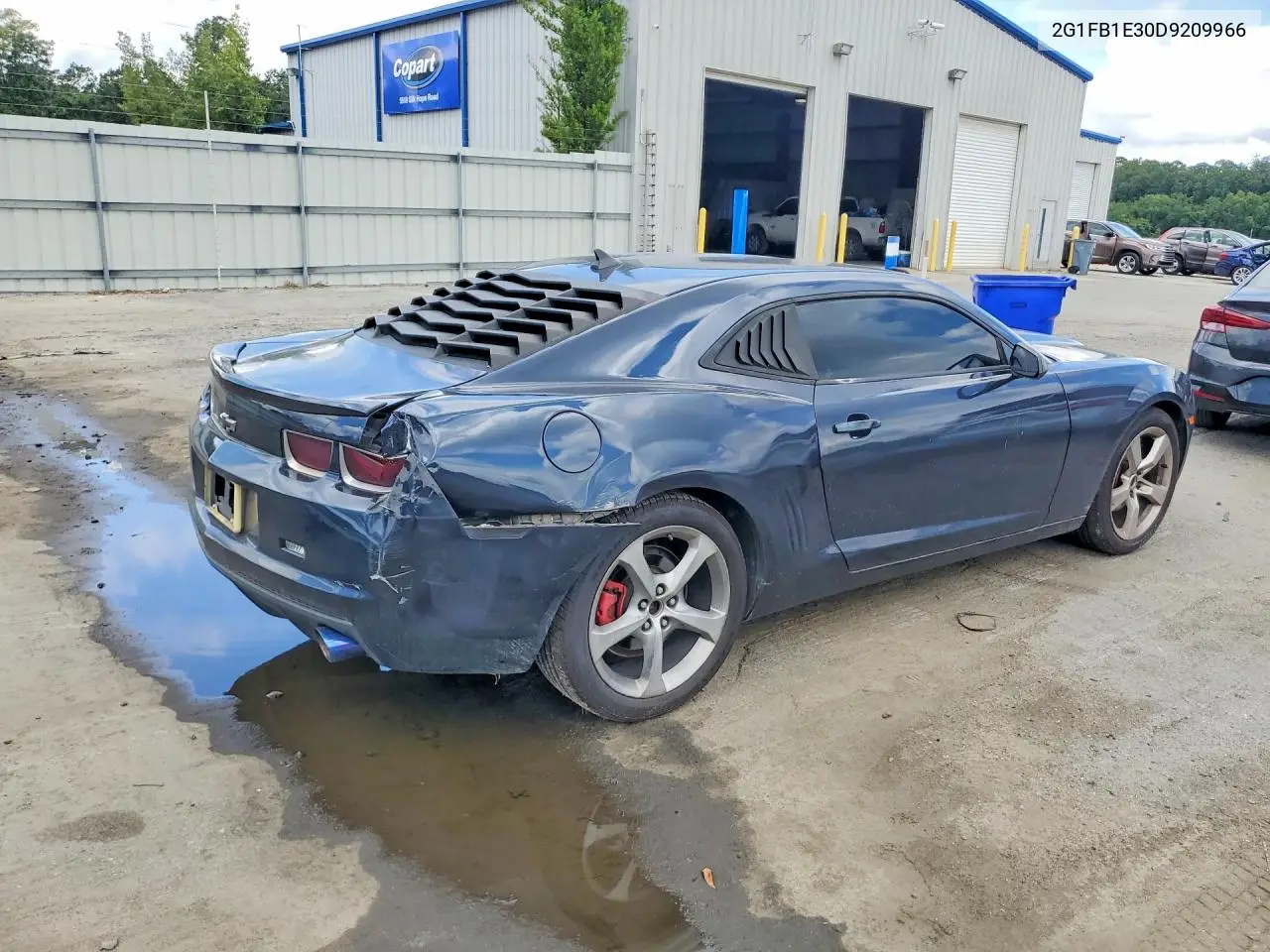 2013 Chevrolet Camaro Lt VIN: 2G1FB1E30D9209966 Lot: 61013596