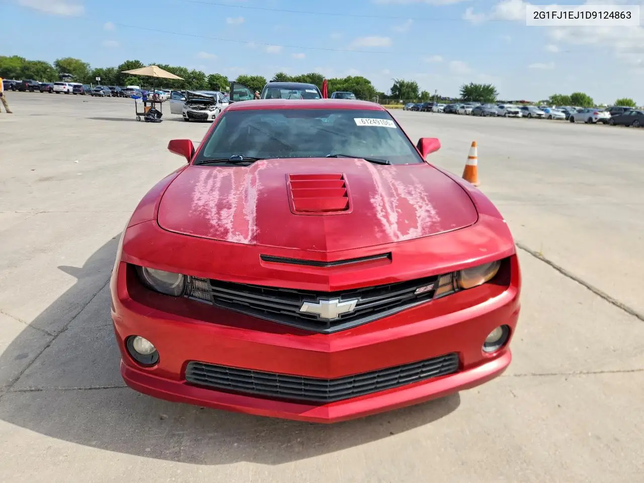 2013 Chevrolet Camaro Ss VIN: 2G1FJ1EJ1D9124863 Lot: 61249106