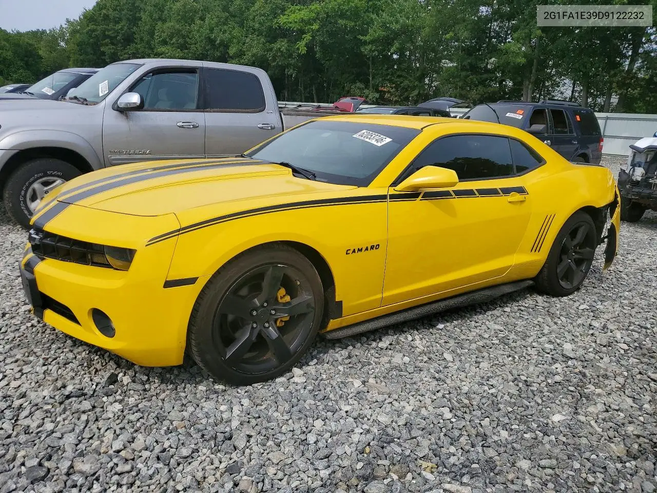 2013 Chevrolet Camaro Ls VIN: 2G1FA1E39D9122232 Lot: 62053746