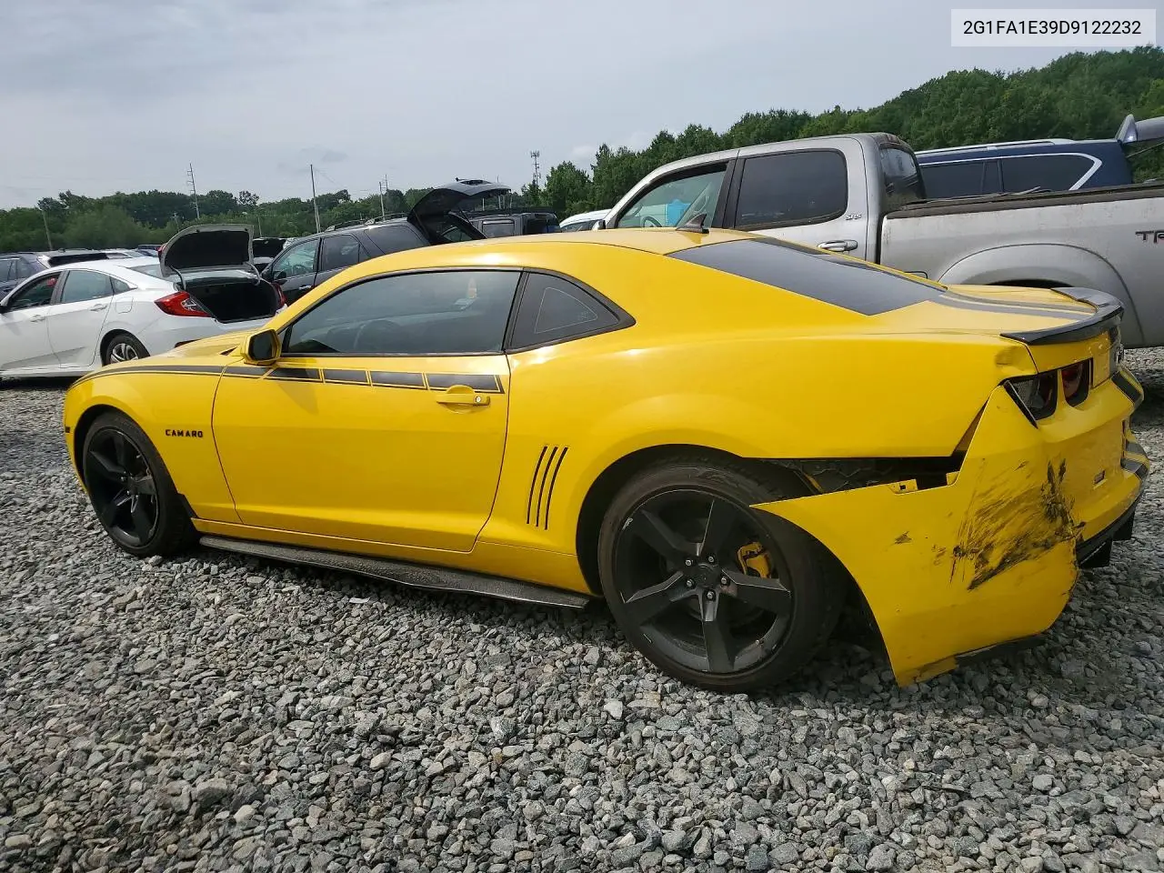 2013 Chevrolet Camaro Ls VIN: 2G1FA1E39D9122232 Lot: 62053746