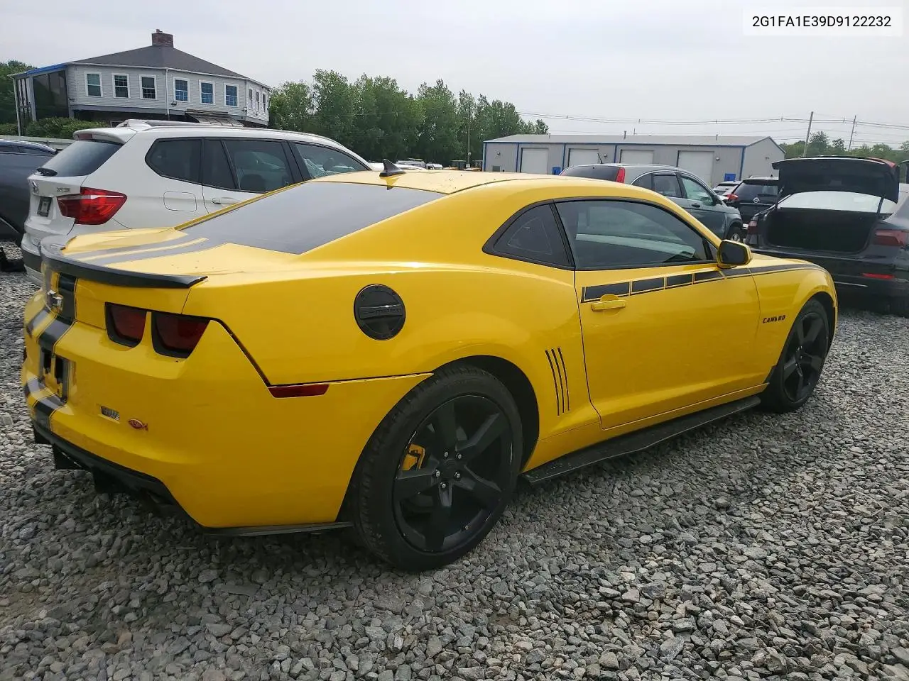 2013 Chevrolet Camaro Ls VIN: 2G1FA1E39D9122232 Lot: 62053746