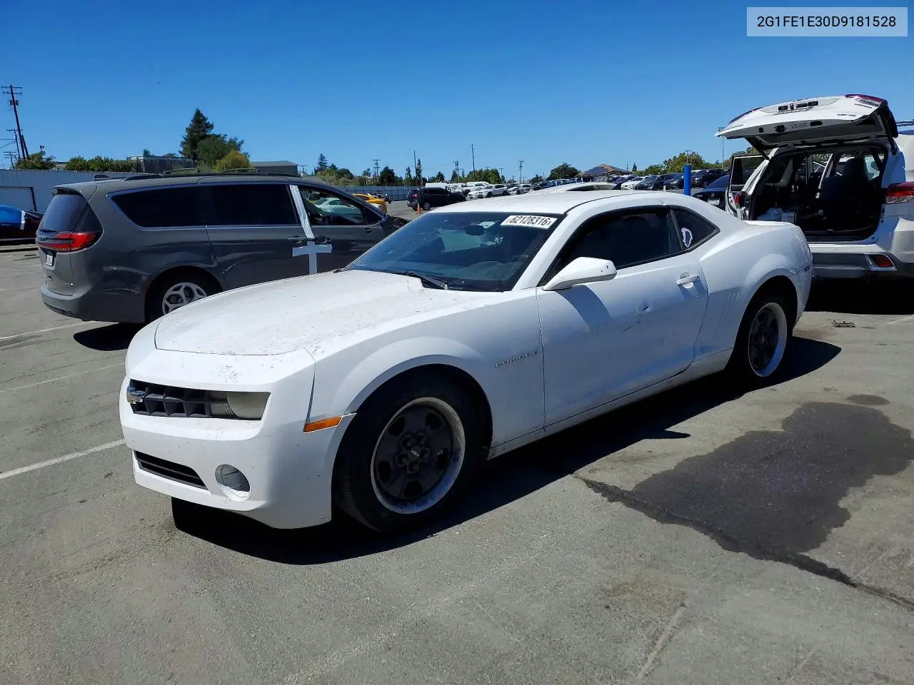 2G1FE1E30D9181528 2013 Chevrolet Camaro Ls
