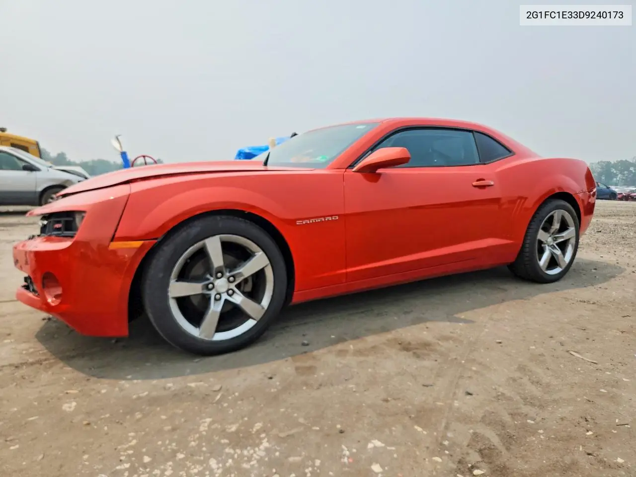 2013 Chevrolet Camaro Lt VIN: 2G1FC1E33D9240173 Lot: 73344655