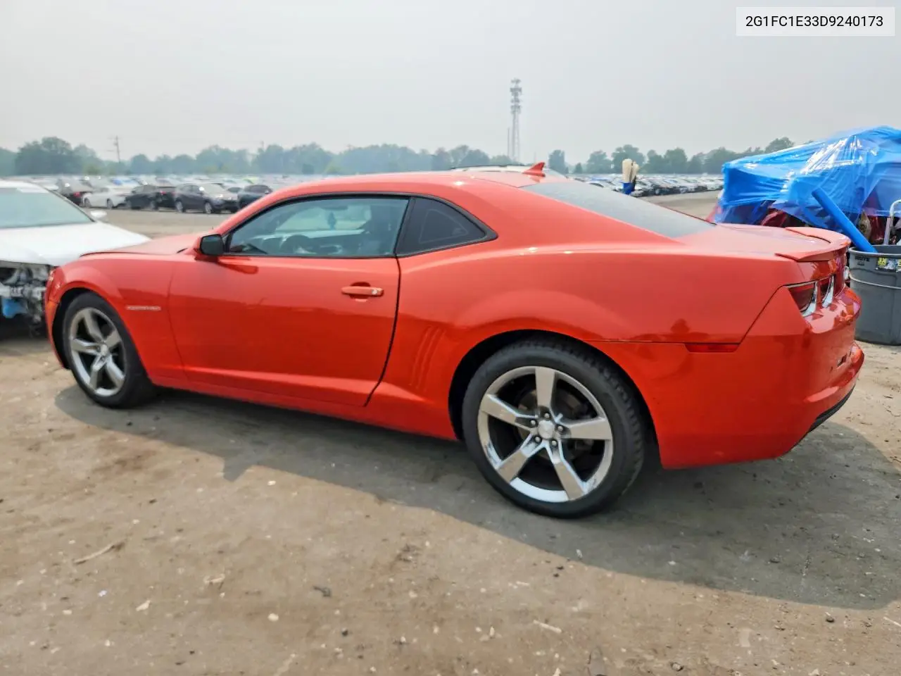 2013 Chevrolet Camaro Lt VIN: 2G1FC1E33D9240173 Lot: 73344655