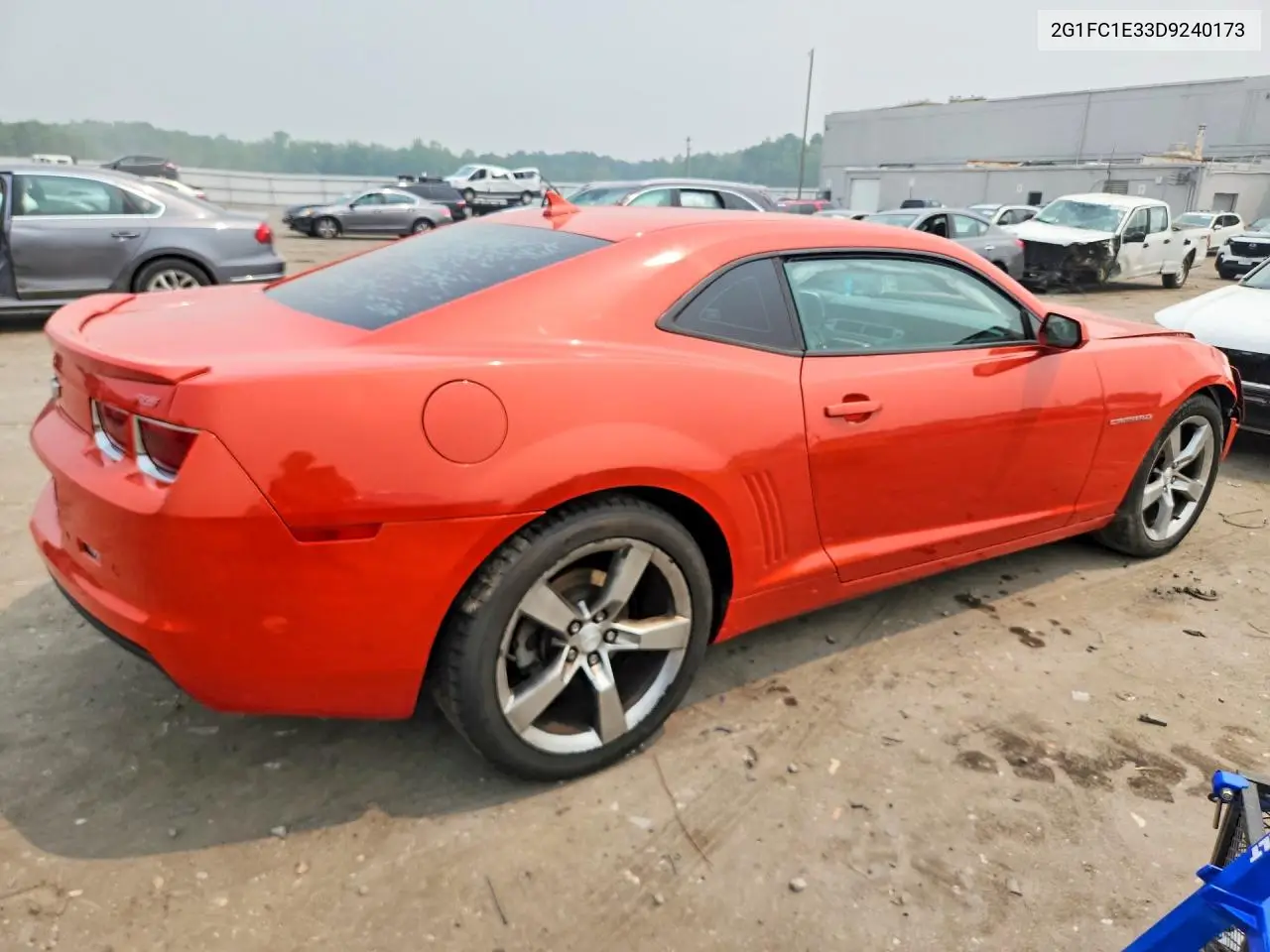 2013 Chevrolet Camaro Lt VIN: 2G1FC1E33D9240173 Lot: 73344655
