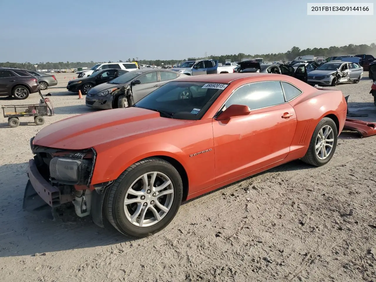 2G1FB1E34D9144166 2013 Chevrolet Camaro Lt