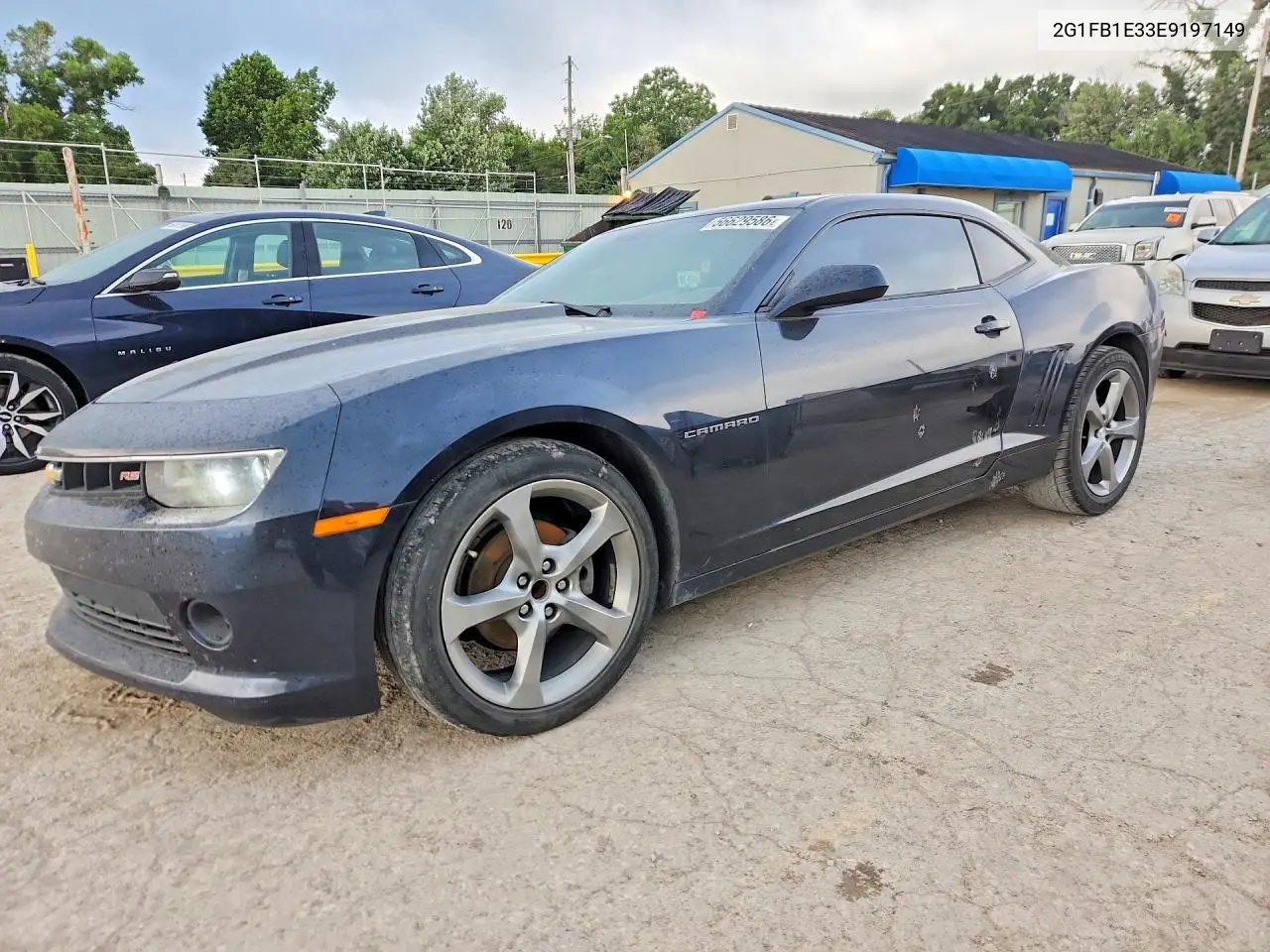 2014 Chevrolet Camaro Lt VIN: 2G1FB1E33E9197149 Lot: 56629586