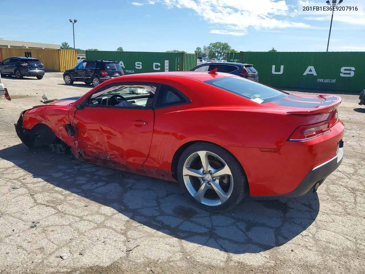 2014 Chevrolet Camaro Lt VIN: 2G1FB1E36E9207916 Lot: 56629976