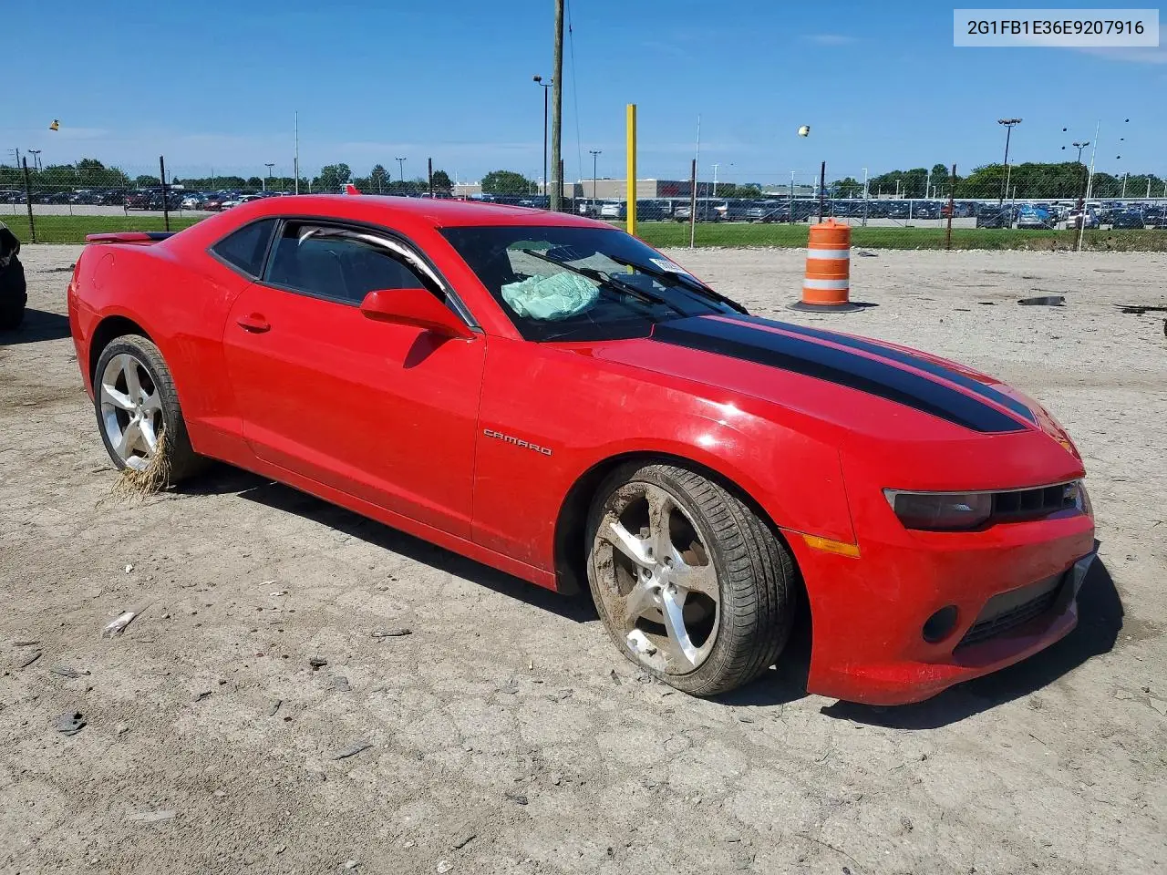 2014 Chevrolet Camaro Lt VIN: 2G1FB1E36E9207916 Lot: 56629976