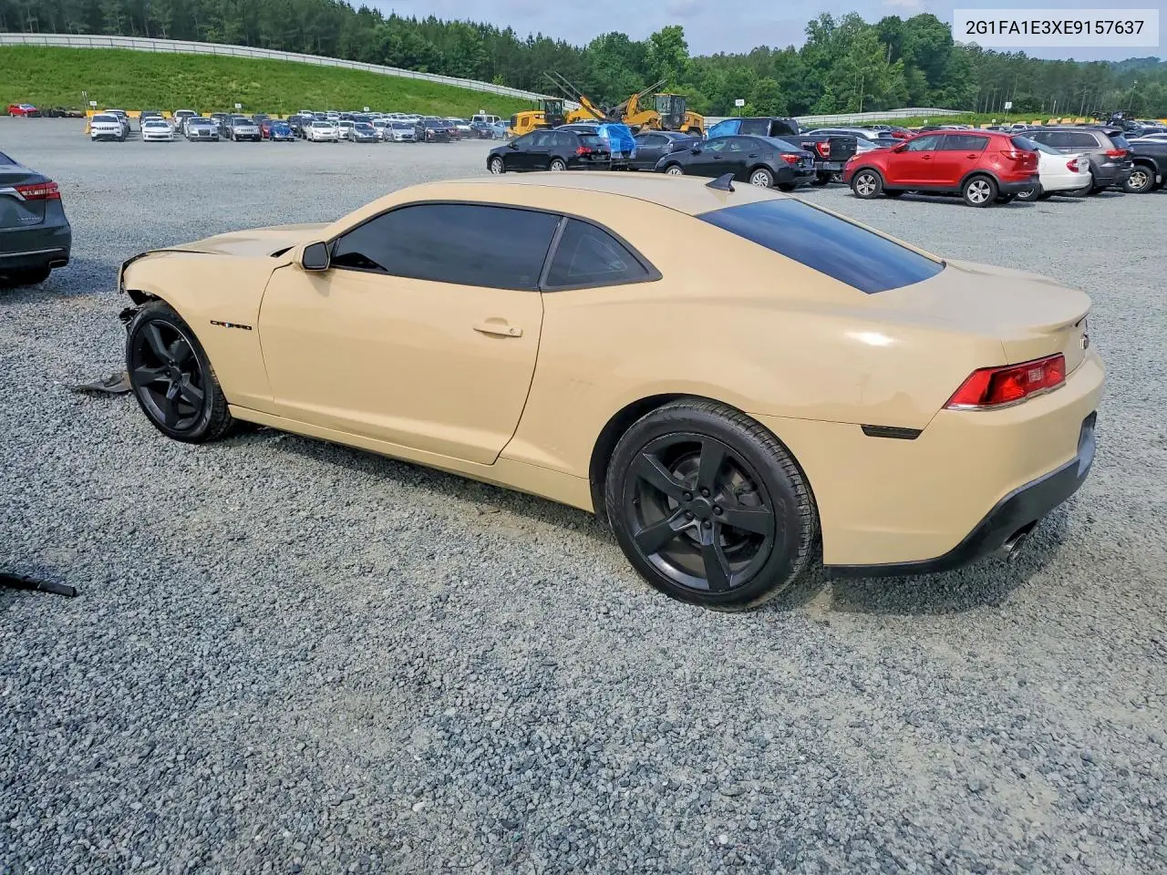 2014 Chevrolet Camaro Ls VIN: 2G1FA1E3XE9157637 Lot: 56838656
