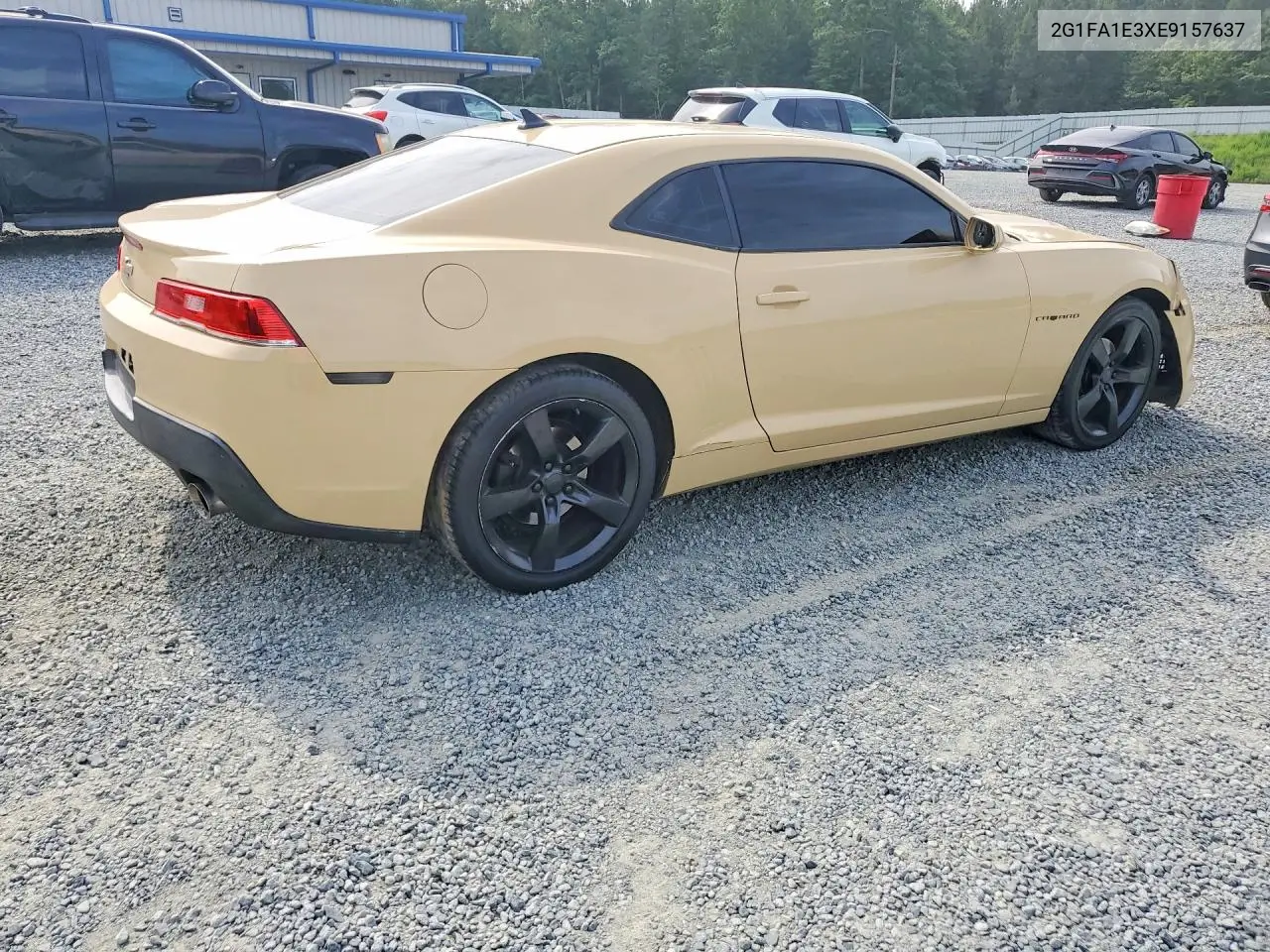 2014 Chevrolet Camaro Ls VIN: 2G1FA1E3XE9157637 Lot: 56838656